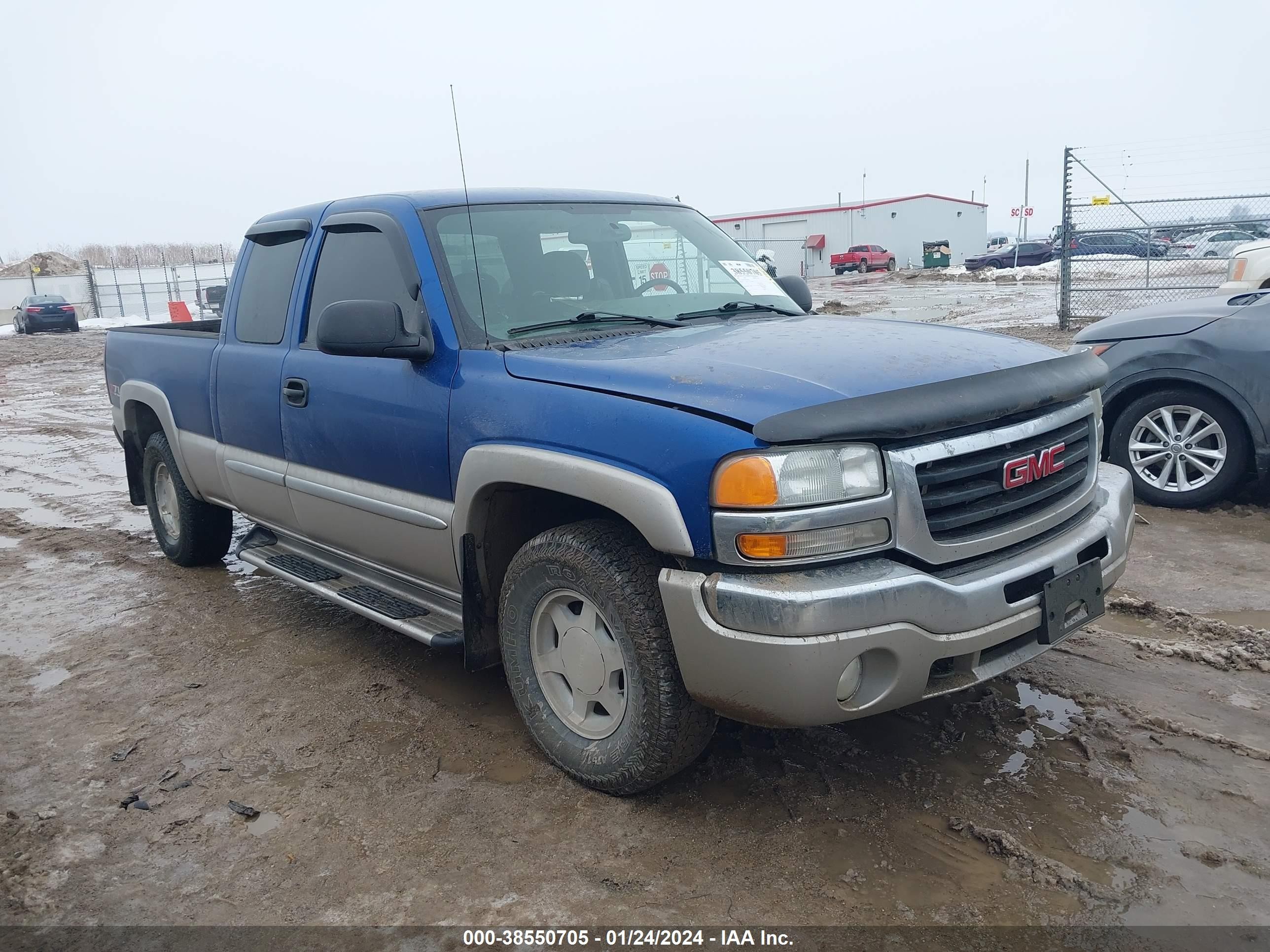 GMC SIERRA 2004 1gtek19tx4z307003