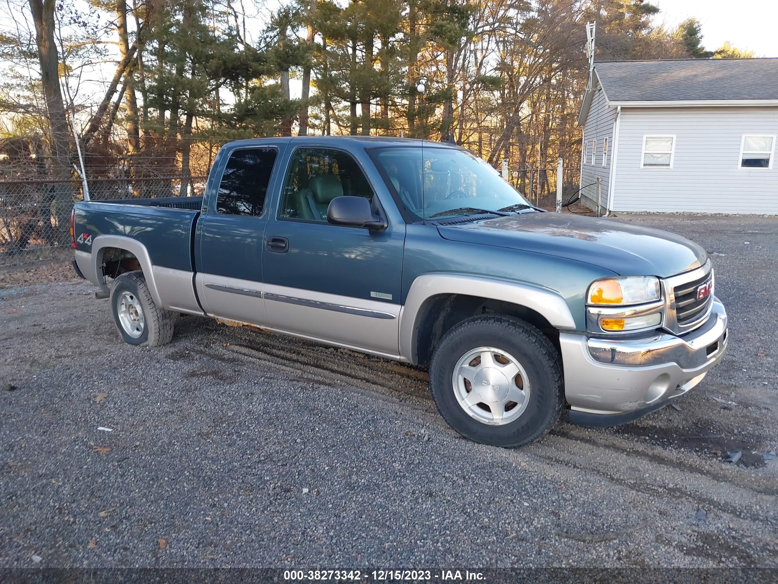 GMC SIERRA 2006 1gtek19tx6z141259