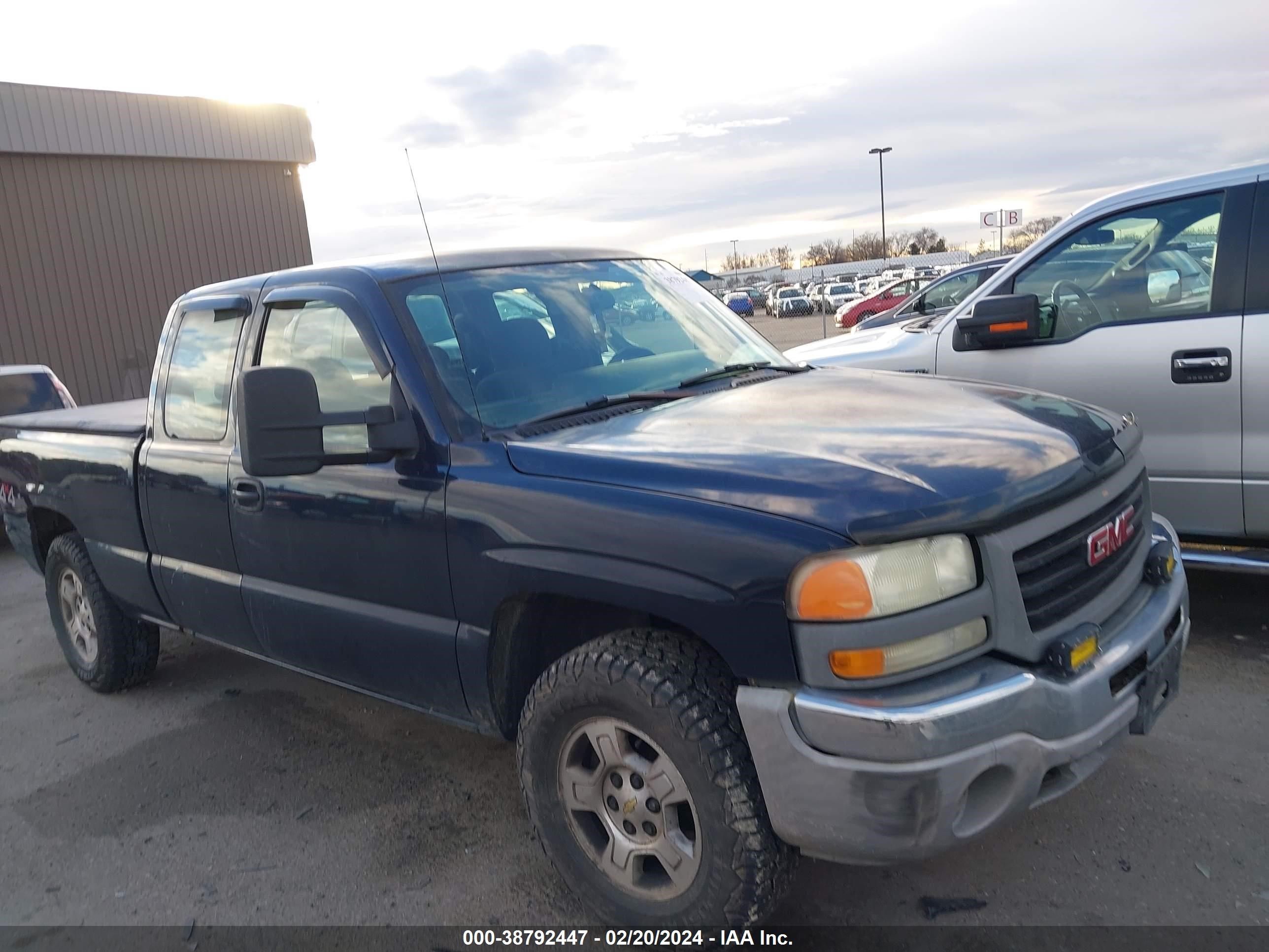 GMC SIERRA 2007 1gtek19v07e175897