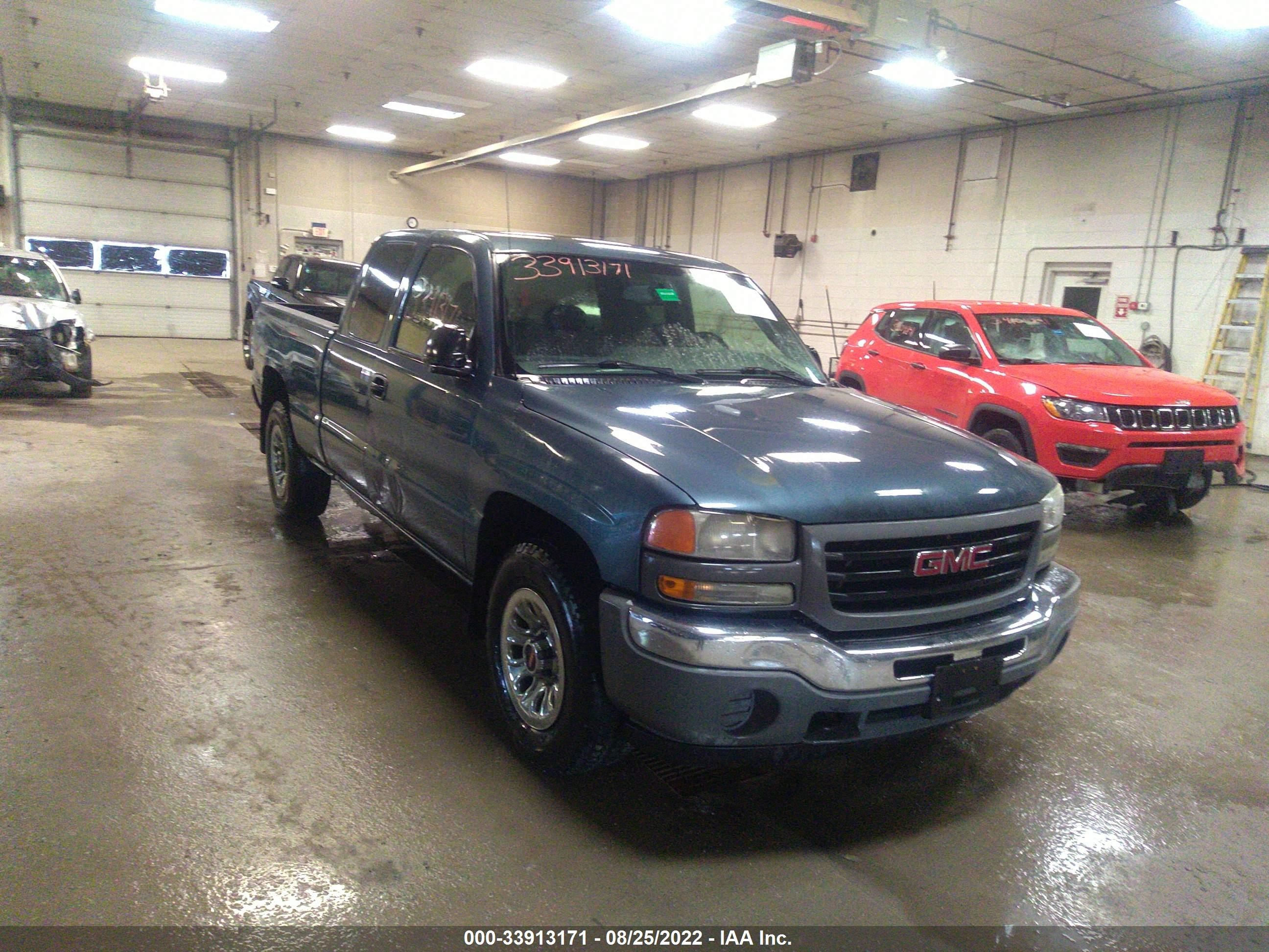 GMC SIERRA 2006 1gtek19v26z111013