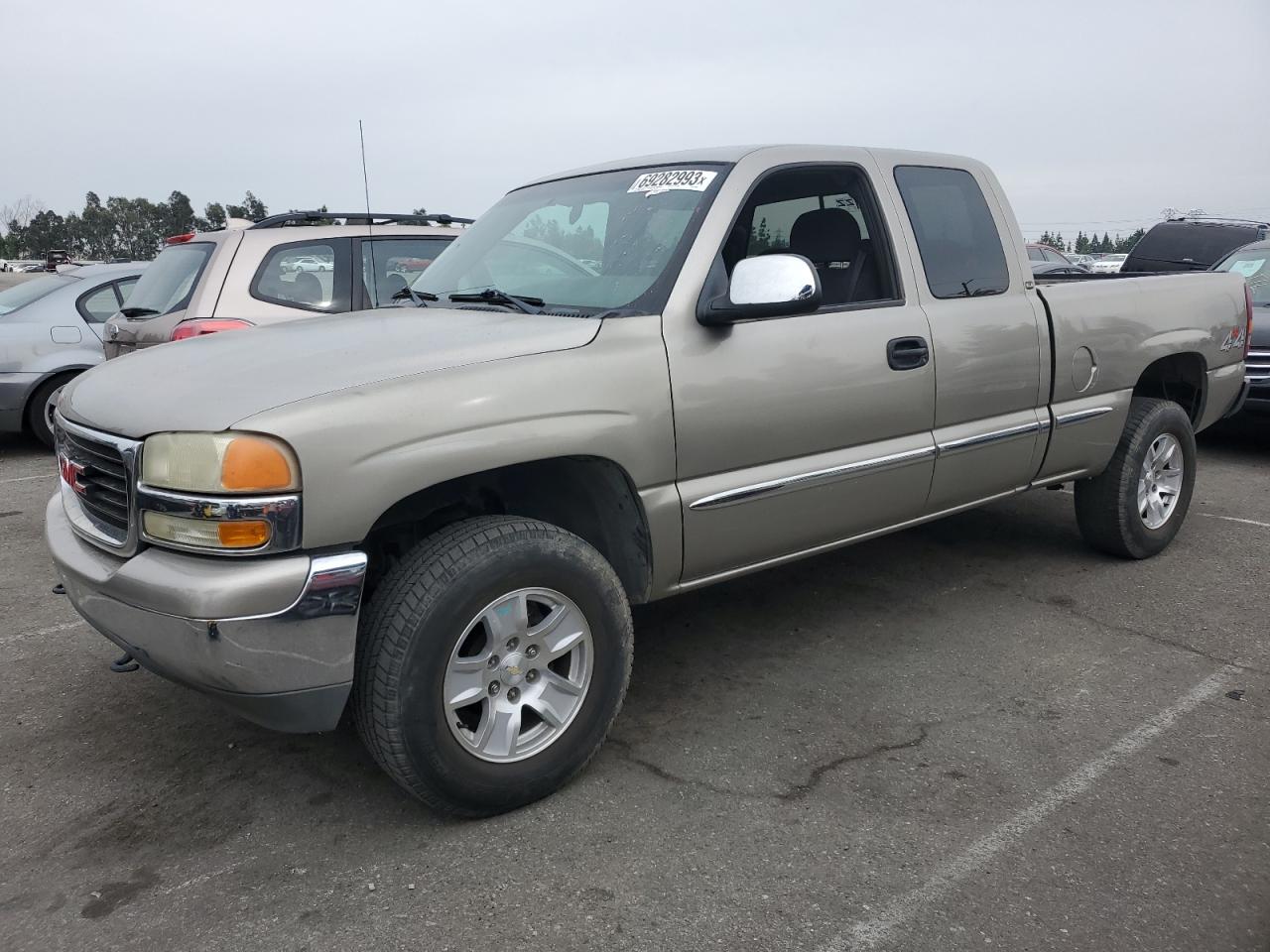 GMC SIERRA 2001 1gtek19v41e335481