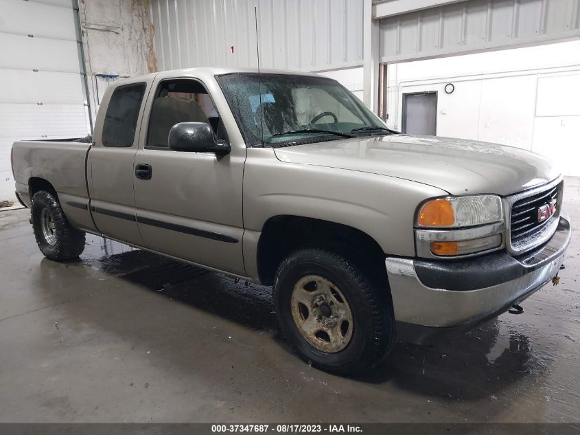 GMC SIERRA 1999 1gtek19v5xe519711