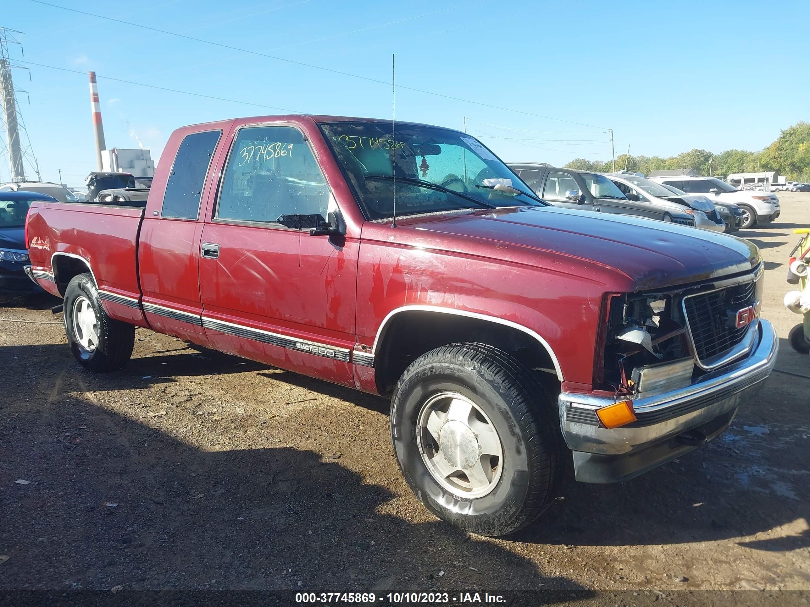 GMC SIERRA 1998 1gtek19w9we524143