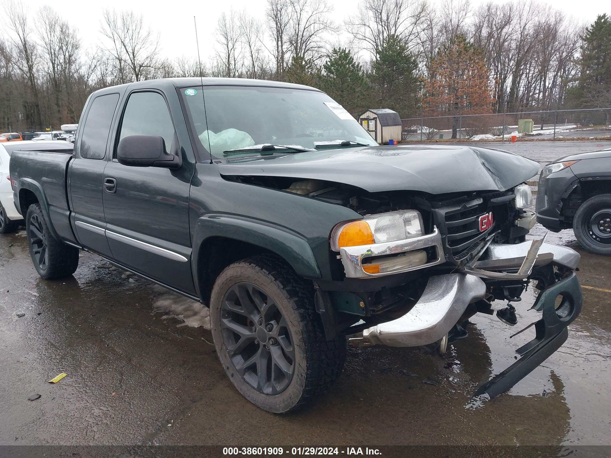 GMC SIERRA 2006 1gtek19z06z284712