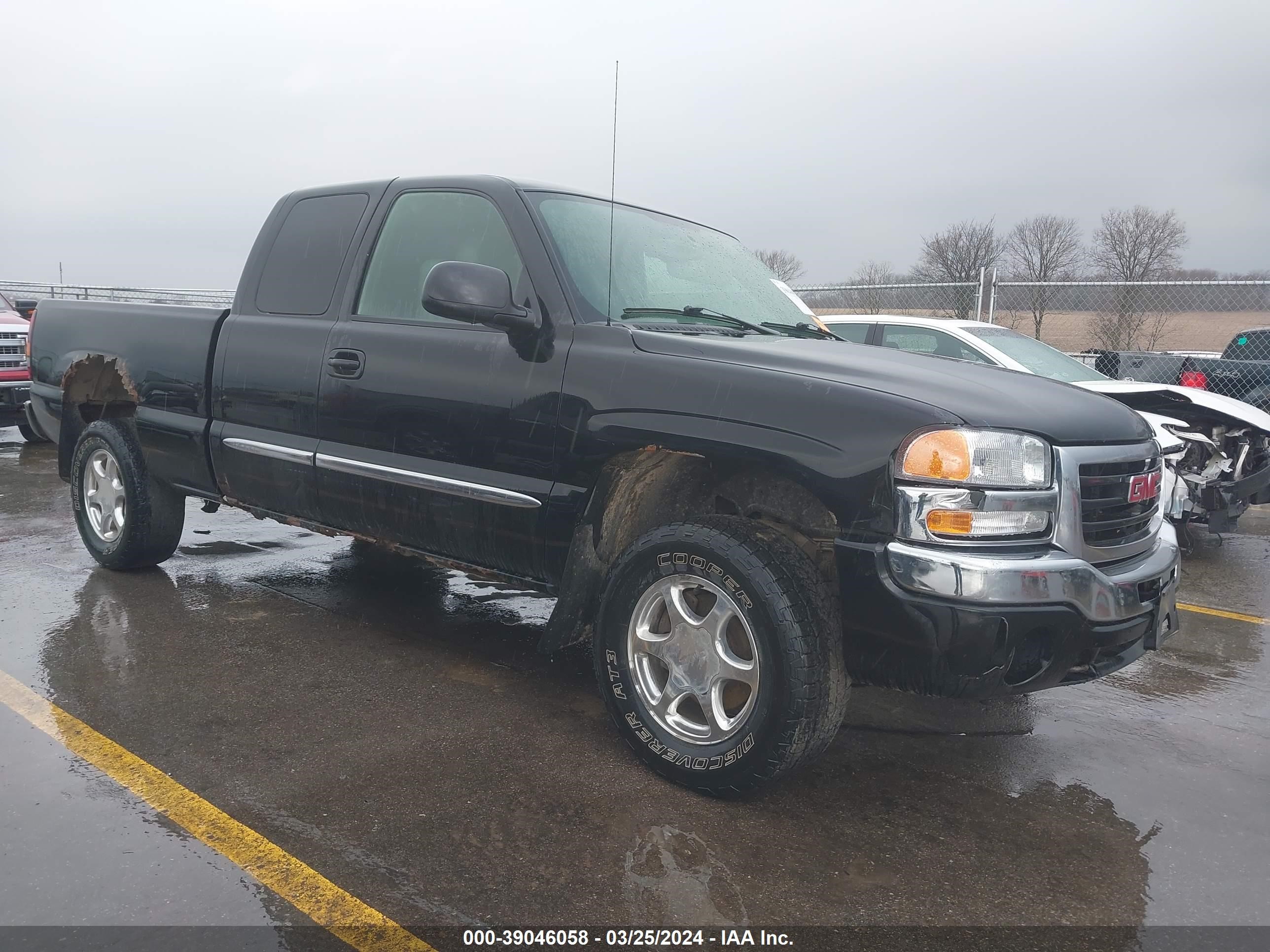 GMC SIERRA 2006 1gtek19z06z294043