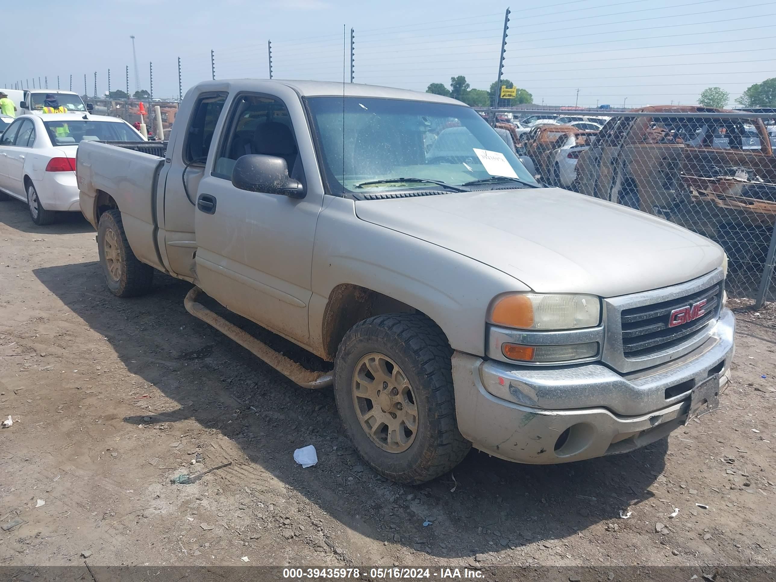 GMC SIERRA 2007 1gtek19z17z104249