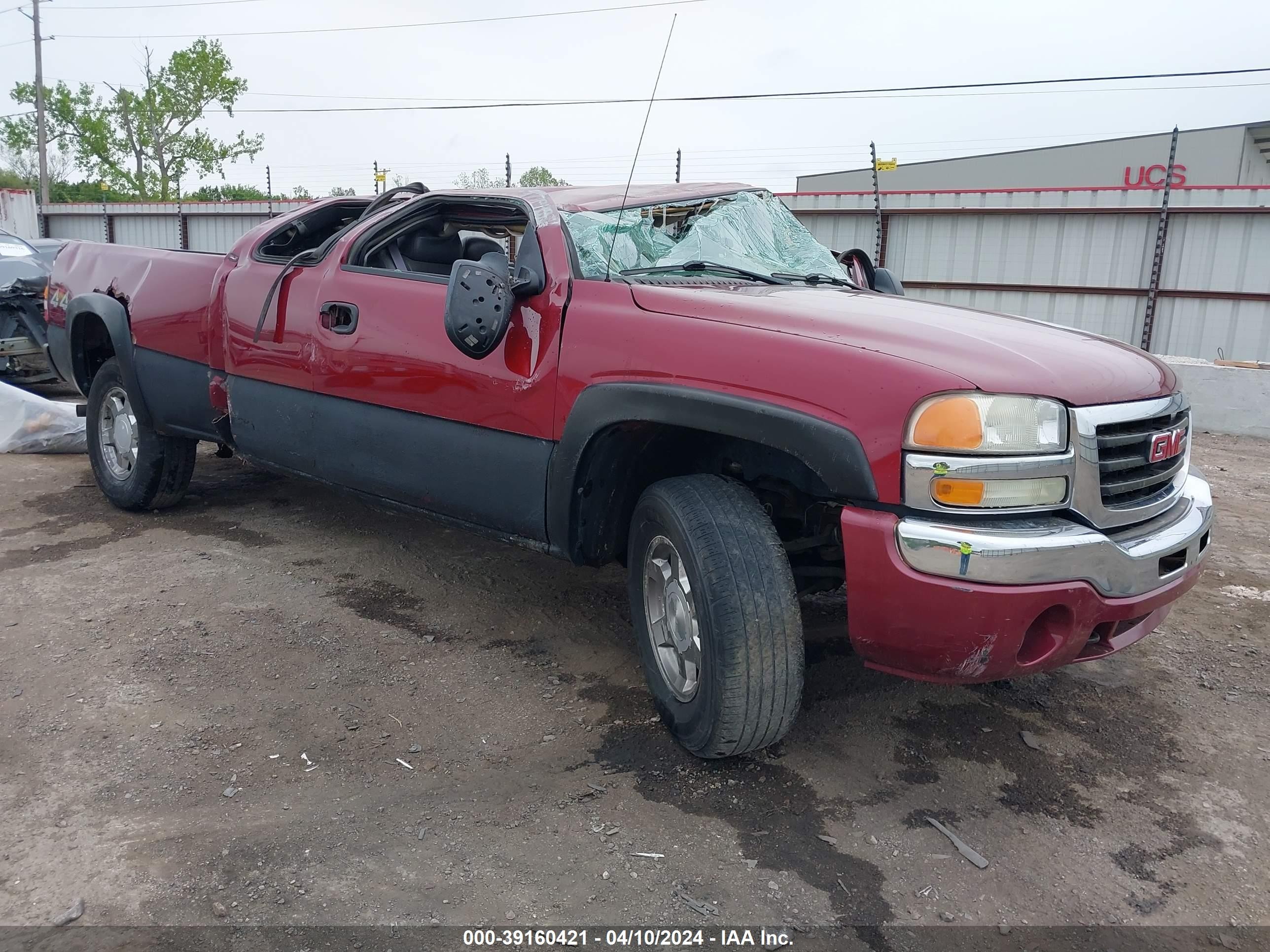 GMC SIERRA 2006 1gtek19z26z170971