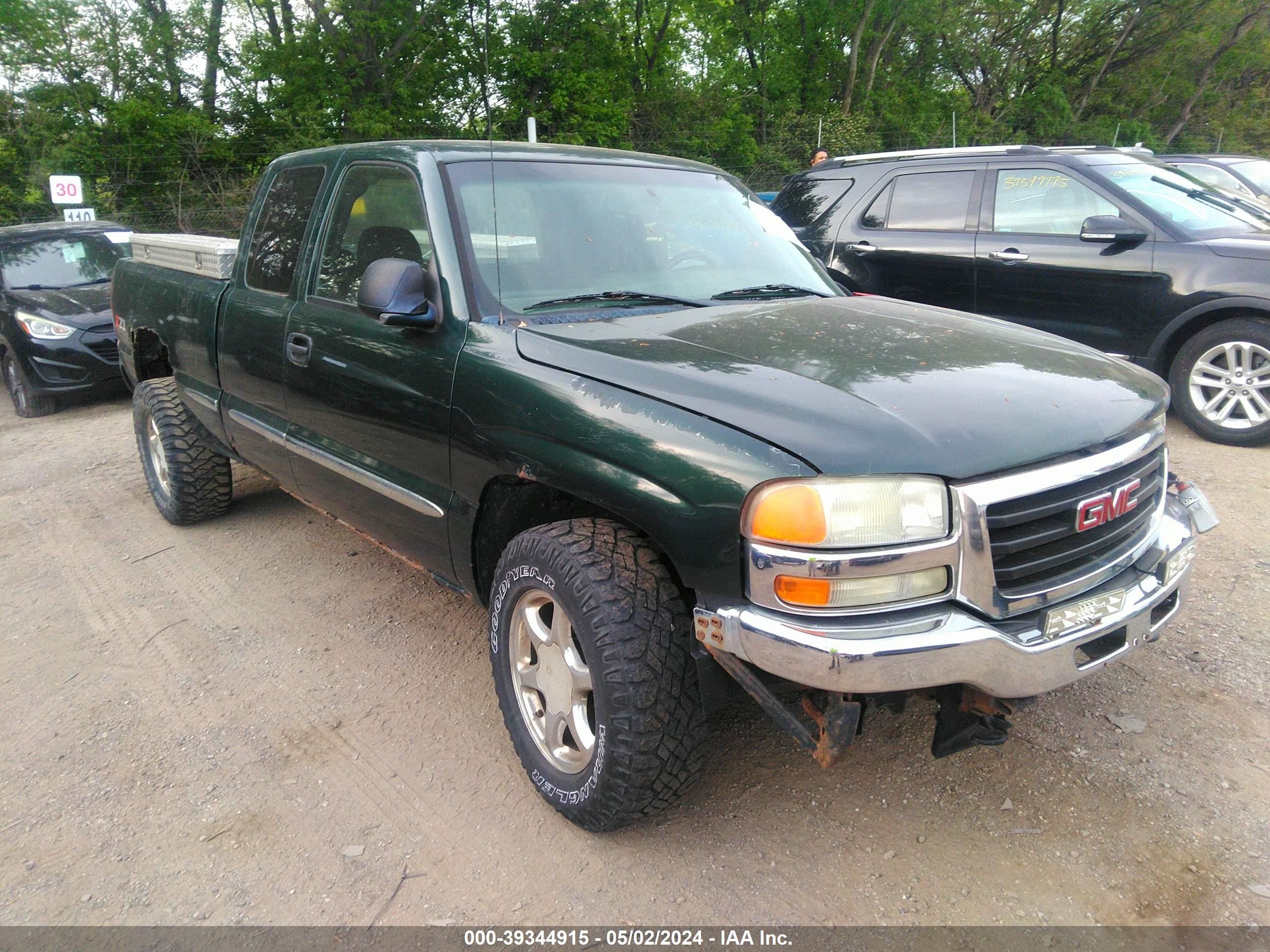 GMC SIERRA 2005 1gtek19z85z186879