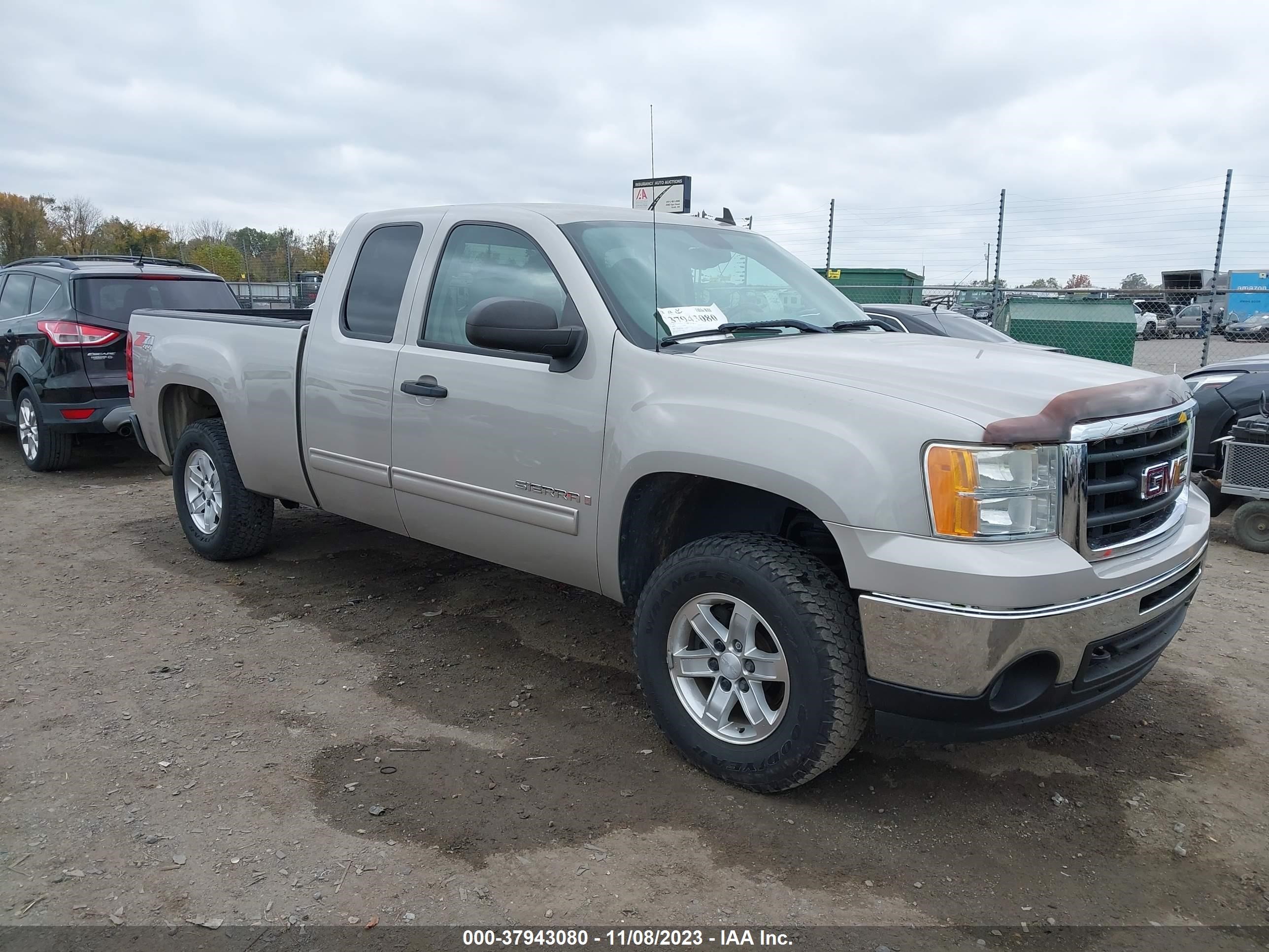 GMC SIERRA 2009 1gtek29019z143692