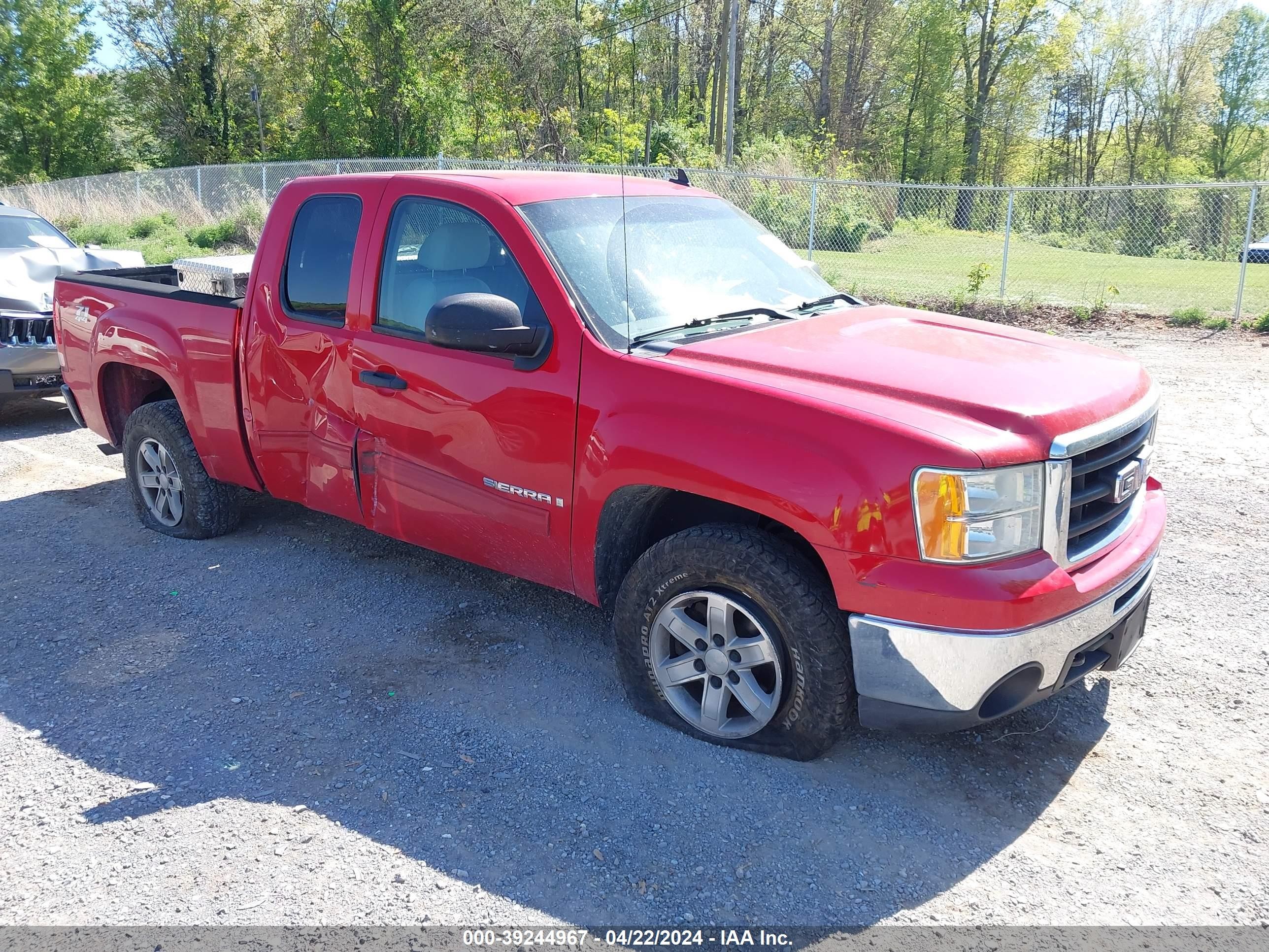 GMC SIERRA 2009 1gtek29039z220434