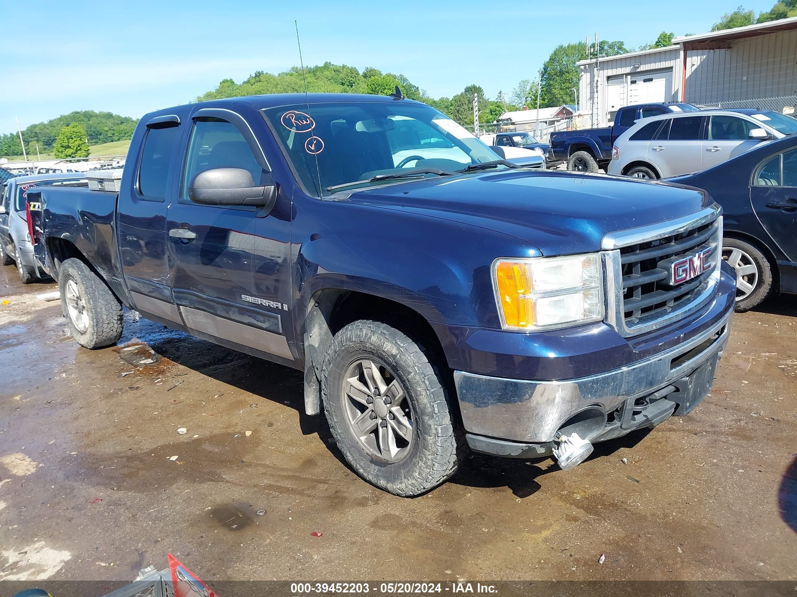 GMC SIERRA 2009 1gtek290x9z257058