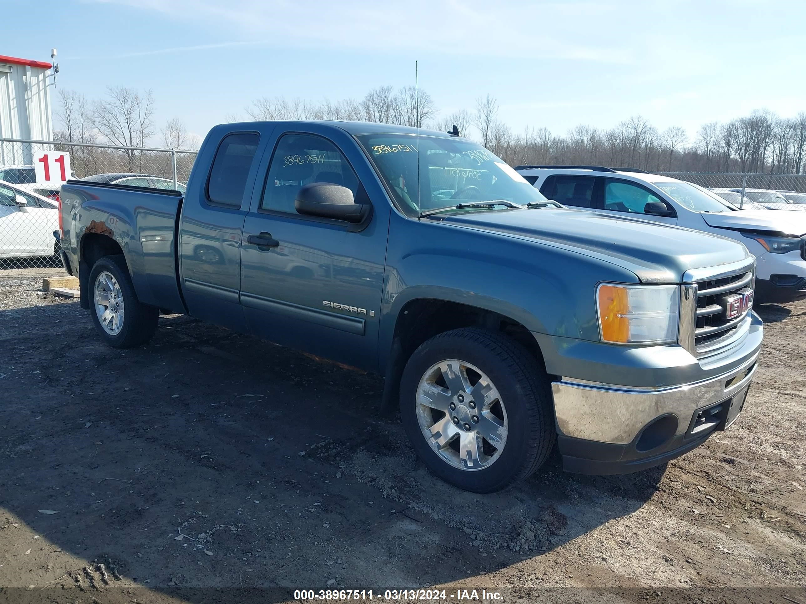 GMC SIERRA 2009 1gtek29j19z173588