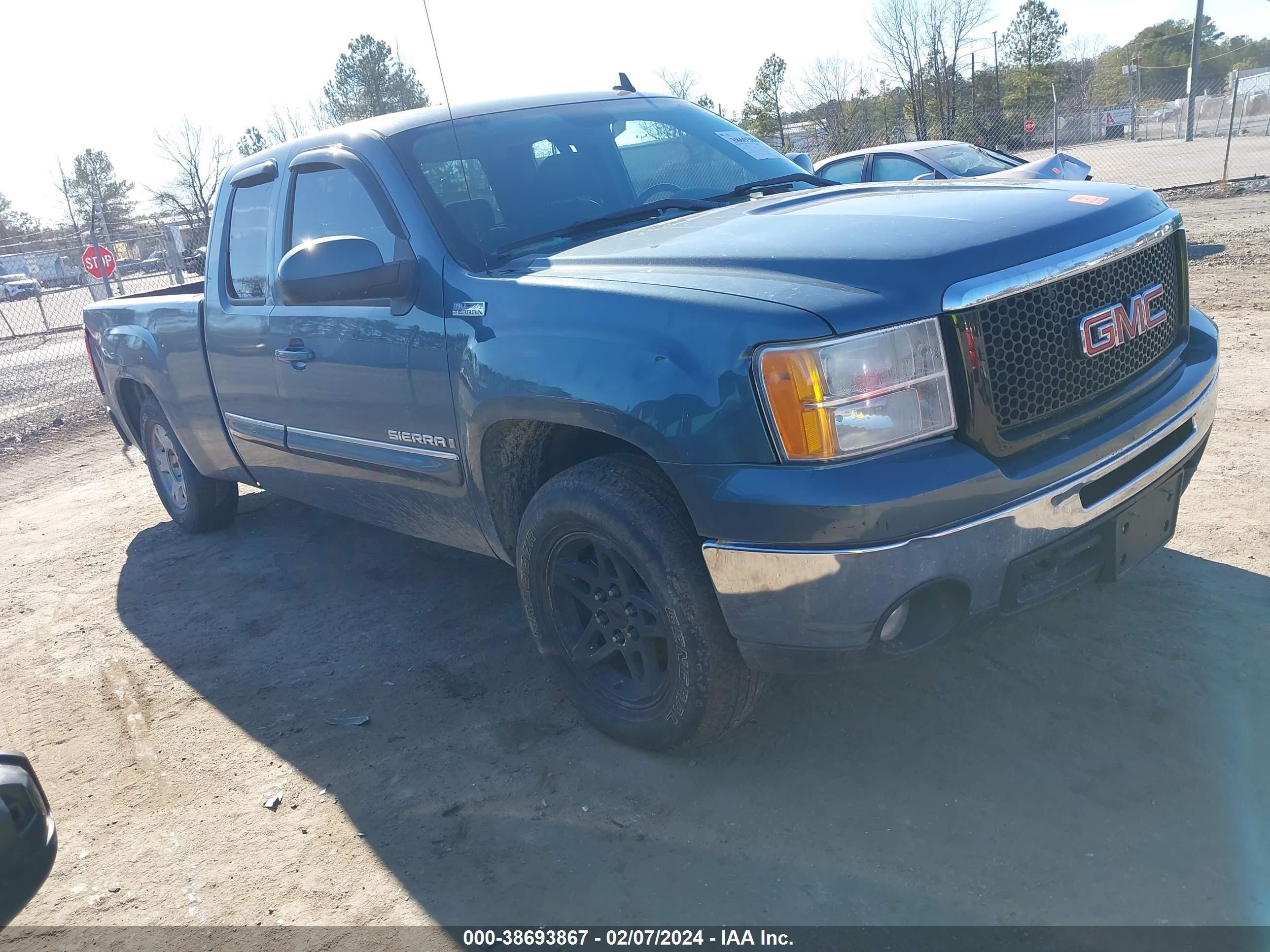 GMC SIERRA 2009 1gtek29j49z140147