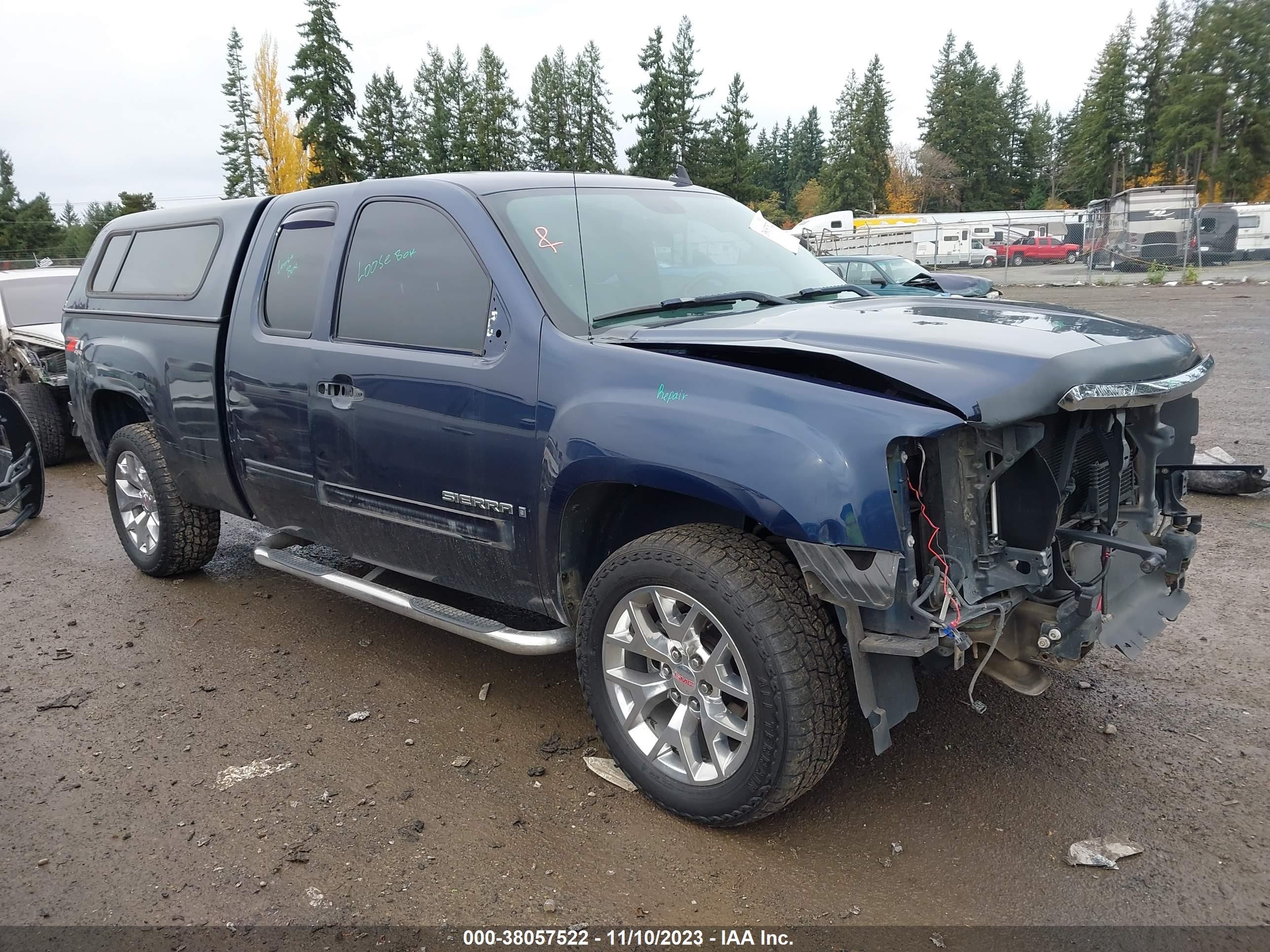 GMC SIERRA 2009 1gtek39029z172057