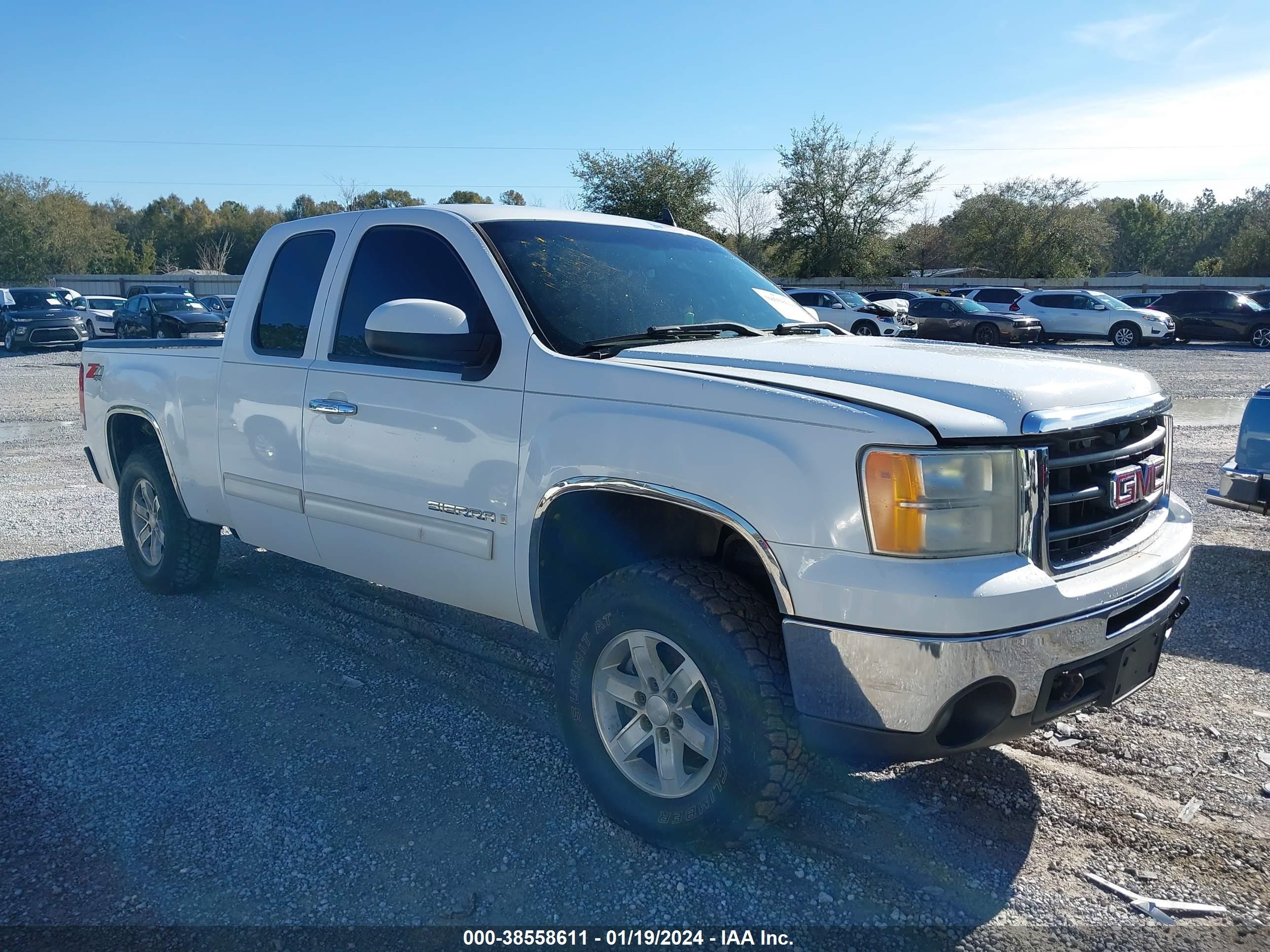 GMC SIERRA 2009 1gtek39j39z275058