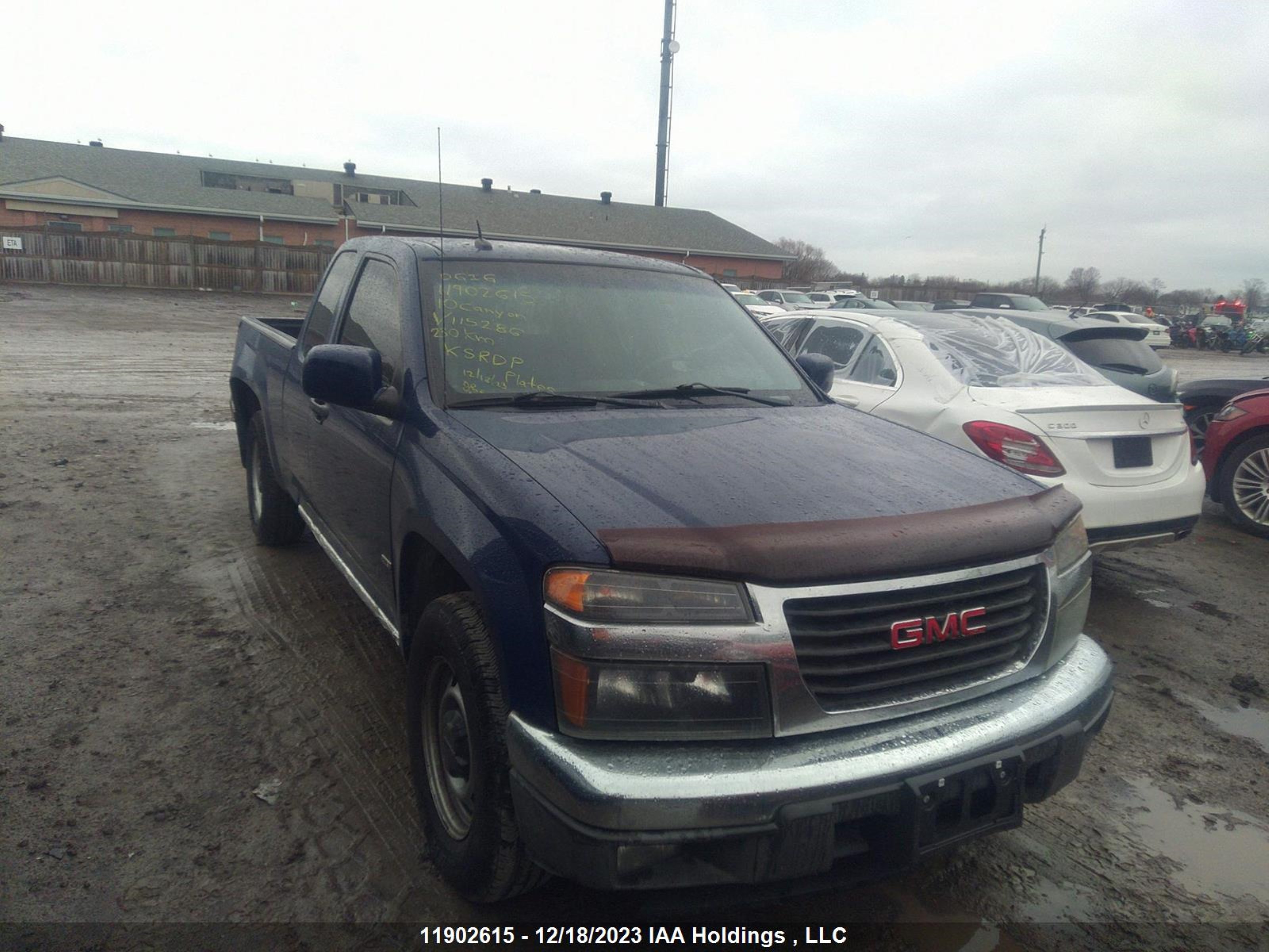 GMC CANYON 2010 1gtescd97a8115286