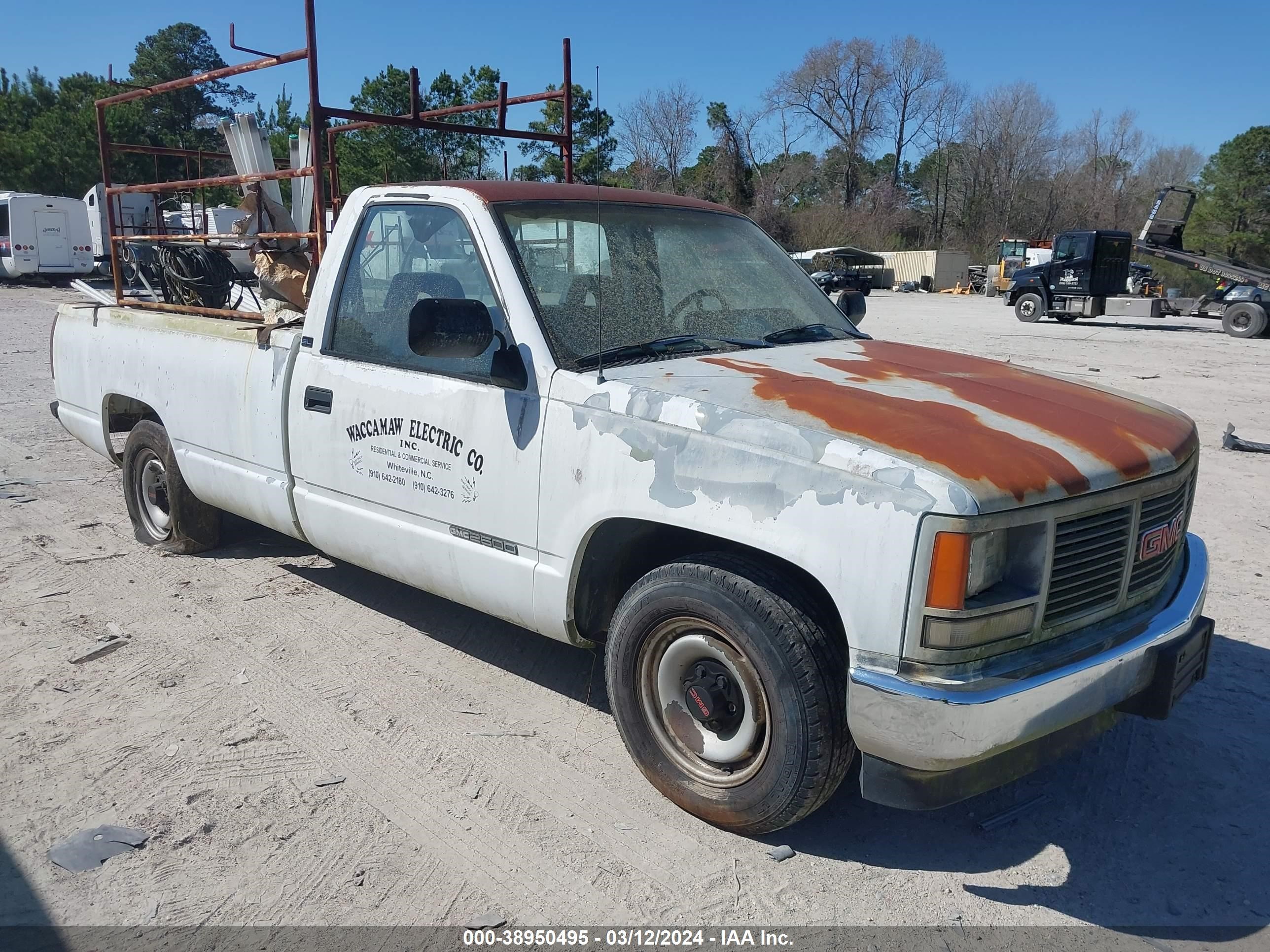 GMC SIERRA 1992 1gtfc24k2ne536385