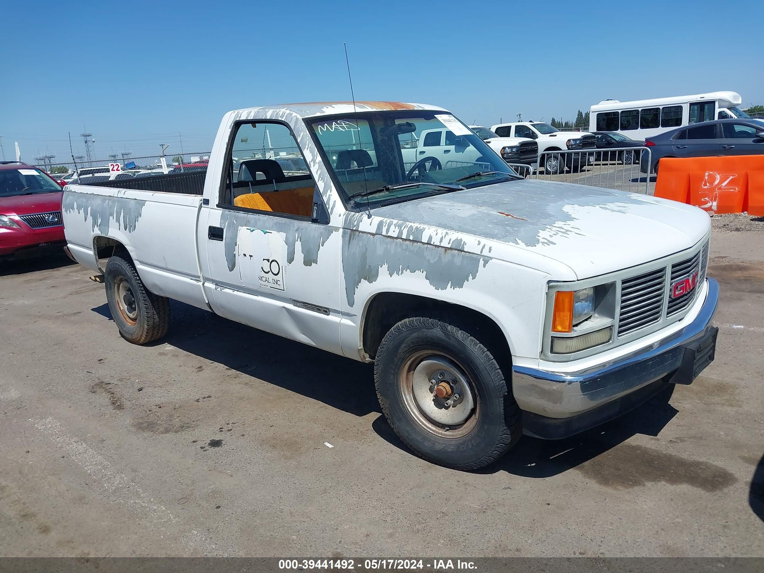 GMC SIERRA 1993 1gtfc24k6pe509998