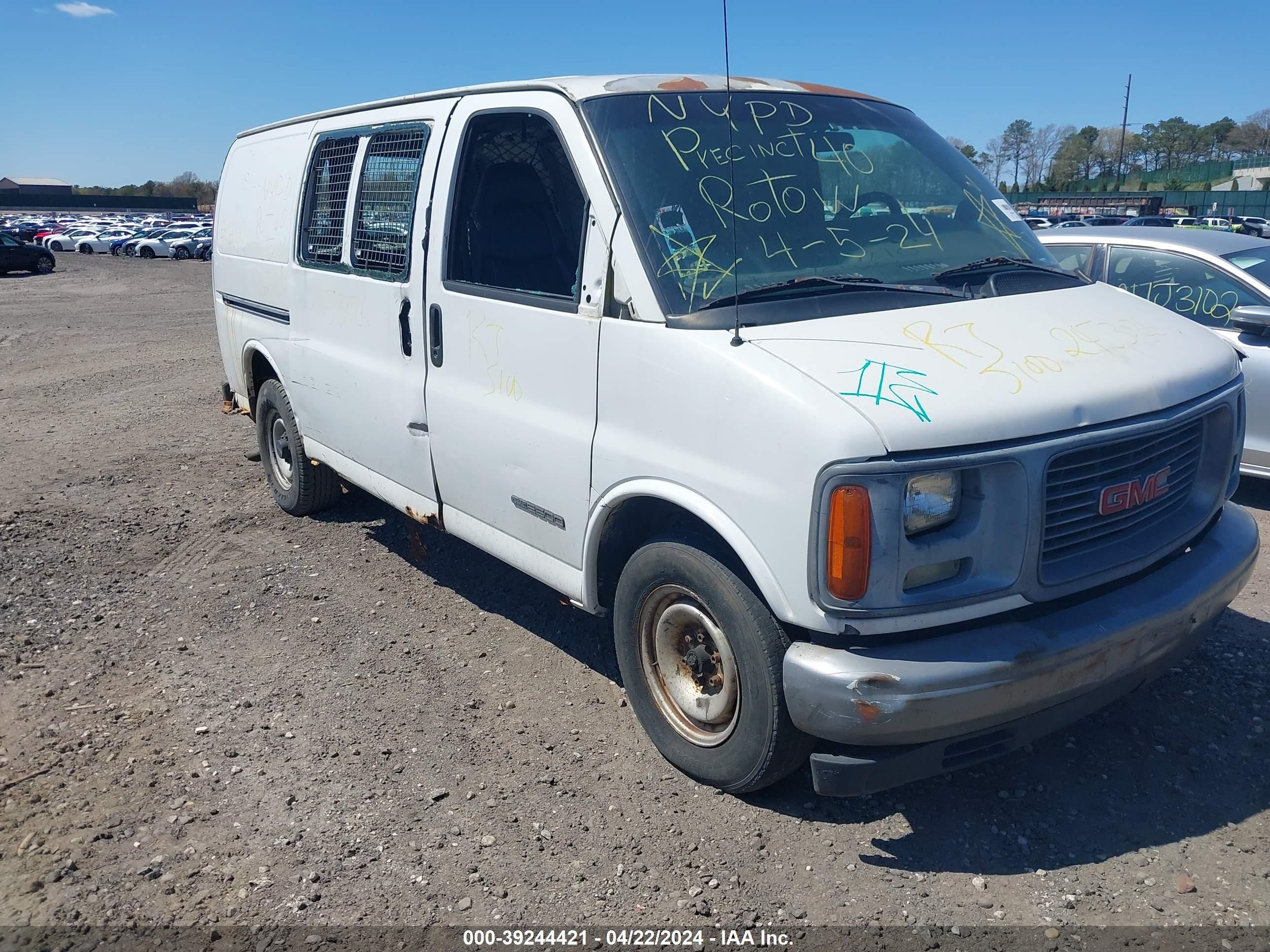 GMC SAVANA 2002 1gtfg25m921140767