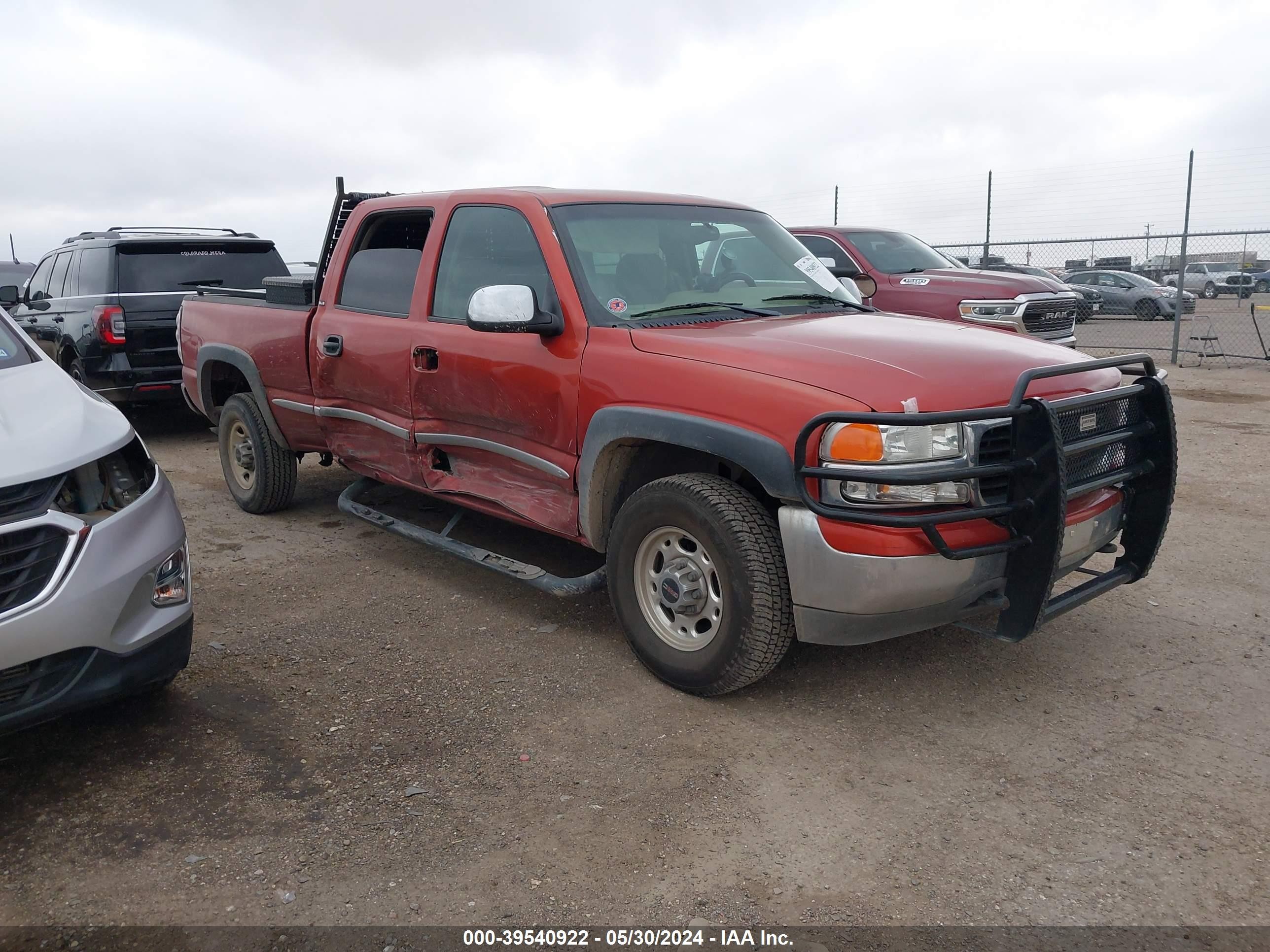 GMC SIERRA 2001 1gtgc13u11f161126