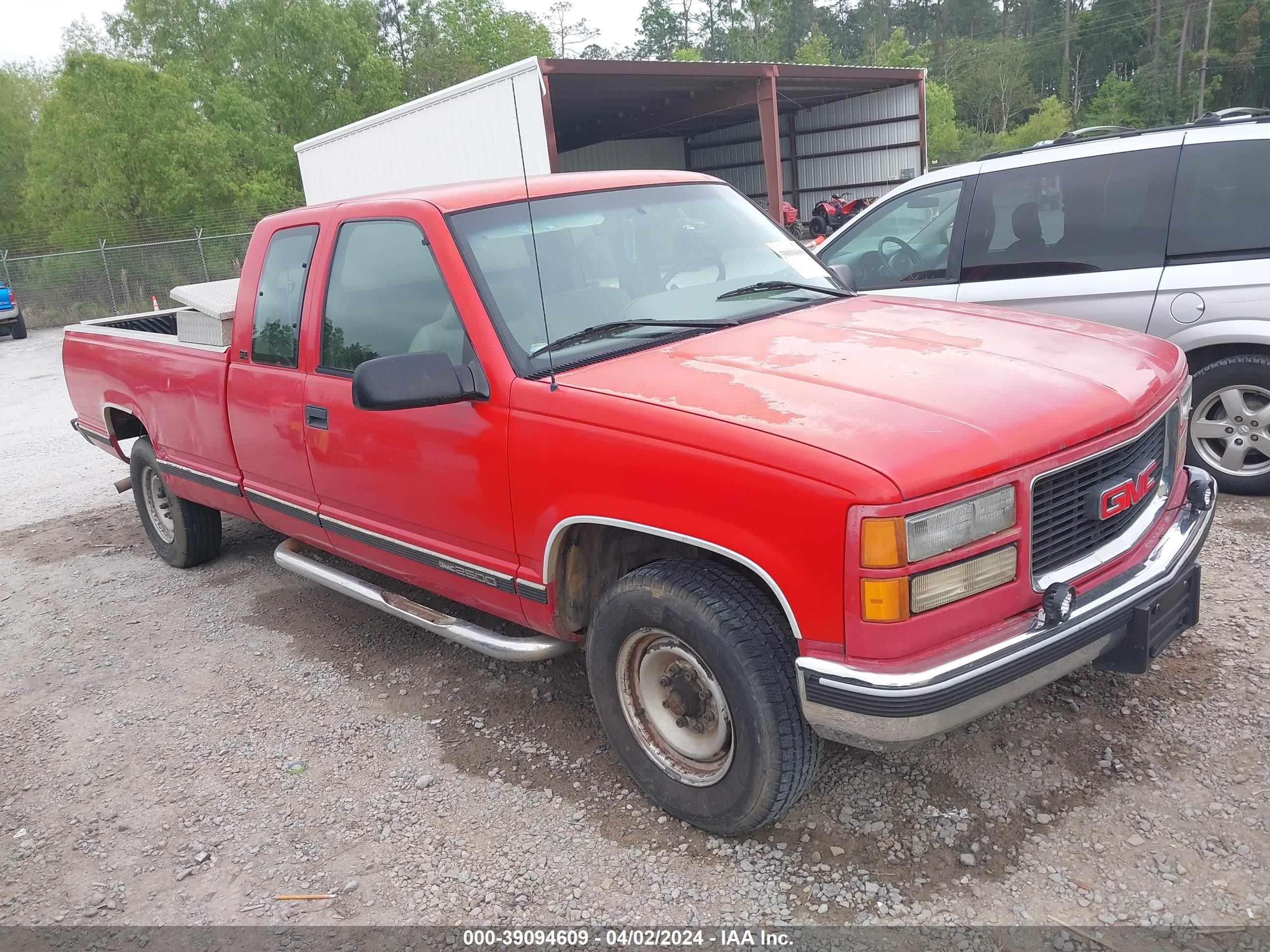 GMC SIERRA 1996 1gtgc29r6te516647