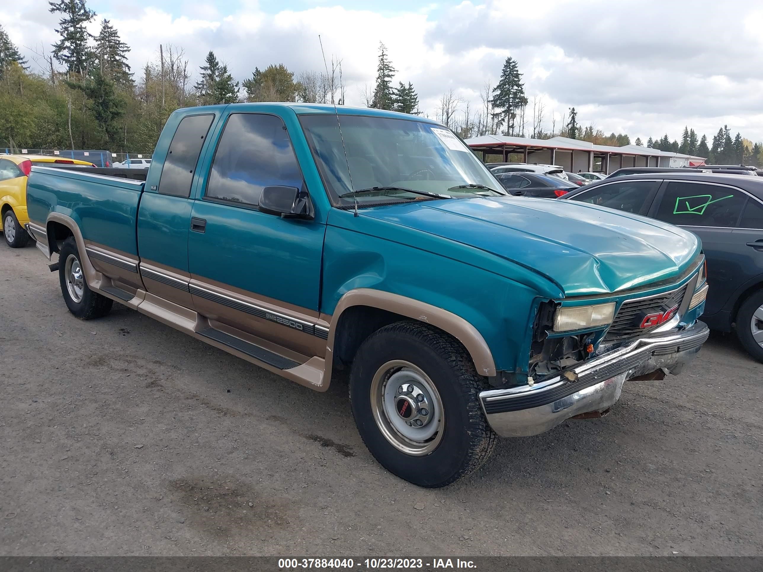 GMC SIERRA 1996 1gtgc29r8te525530