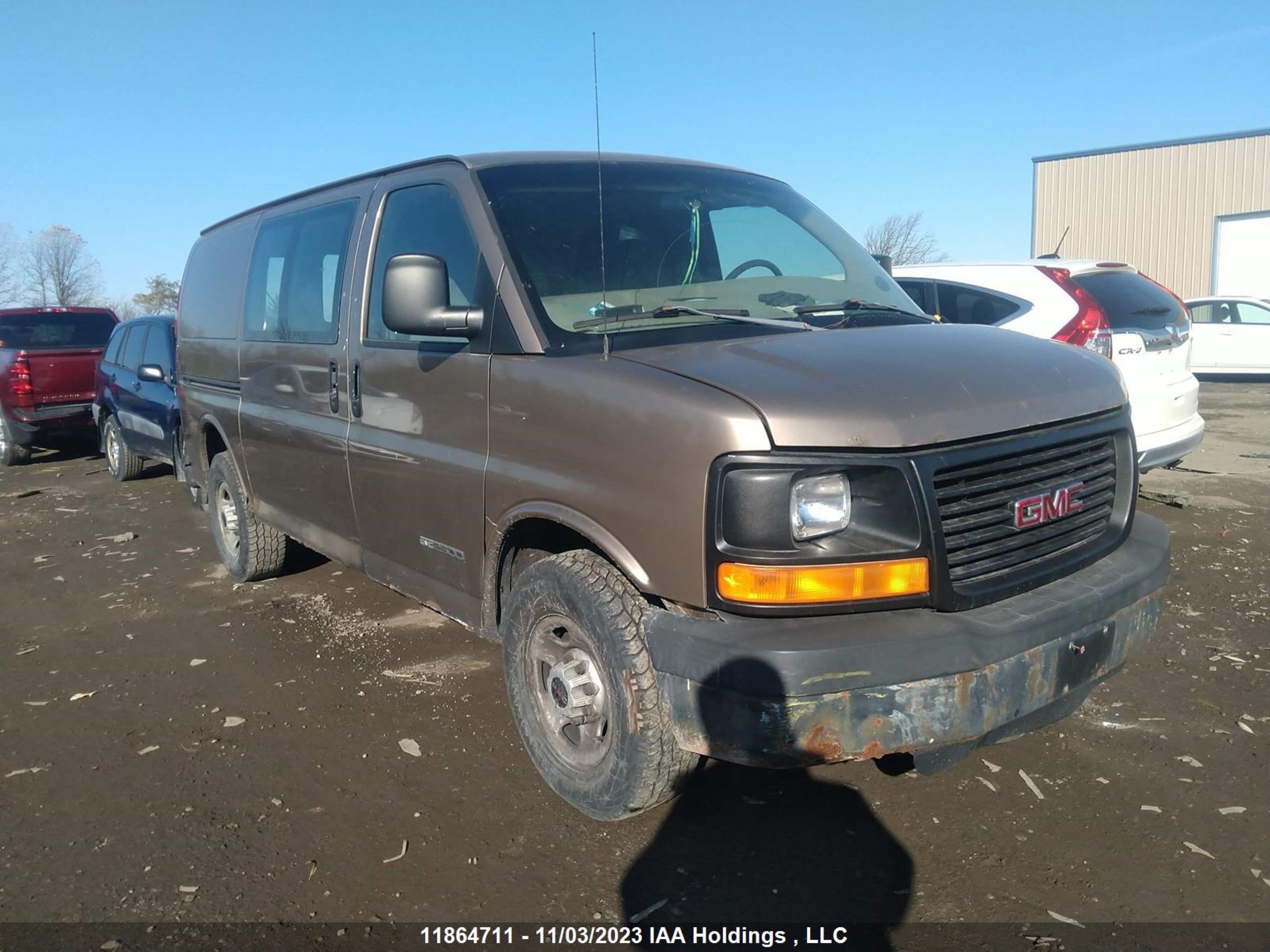 GMC SAVANA 2003 1gtgg25v131126862