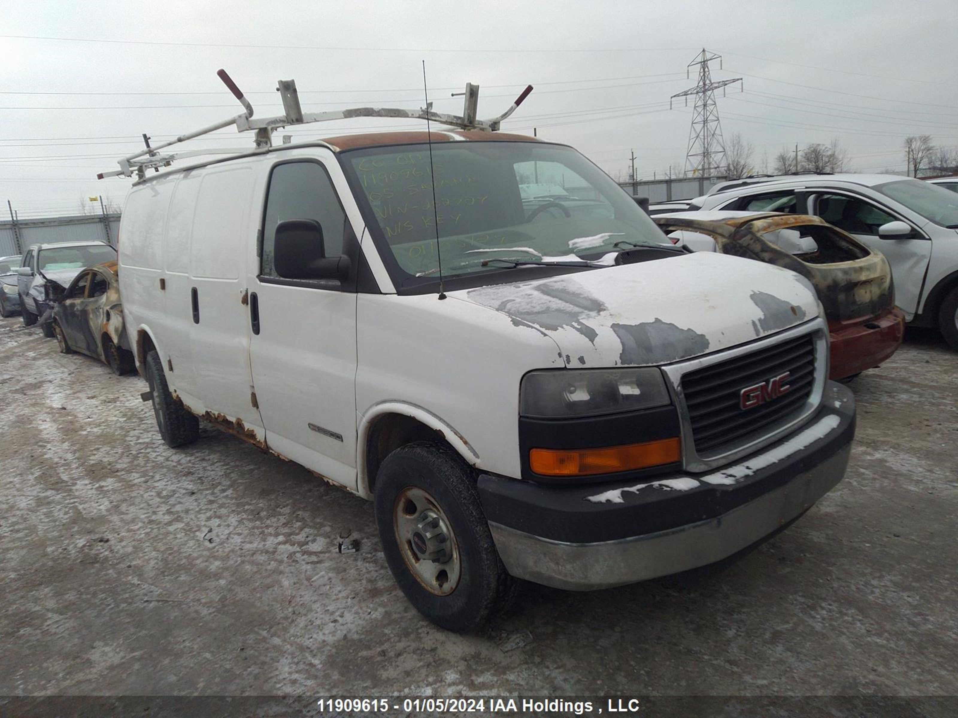 GMC SAVANA 2005 1gtgg25v451202724