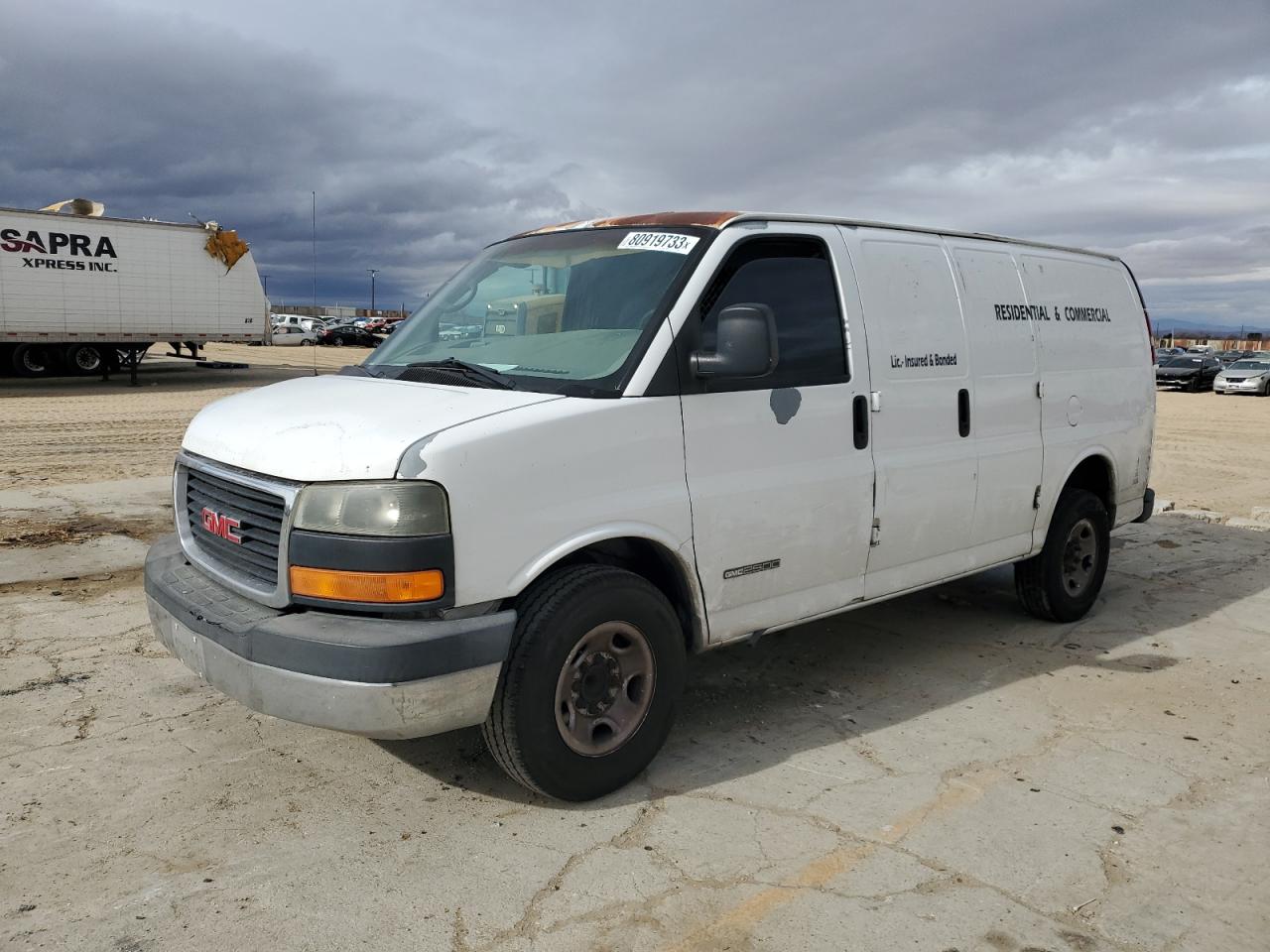 GMC SAVANA 2004 1gtgg25v641147112