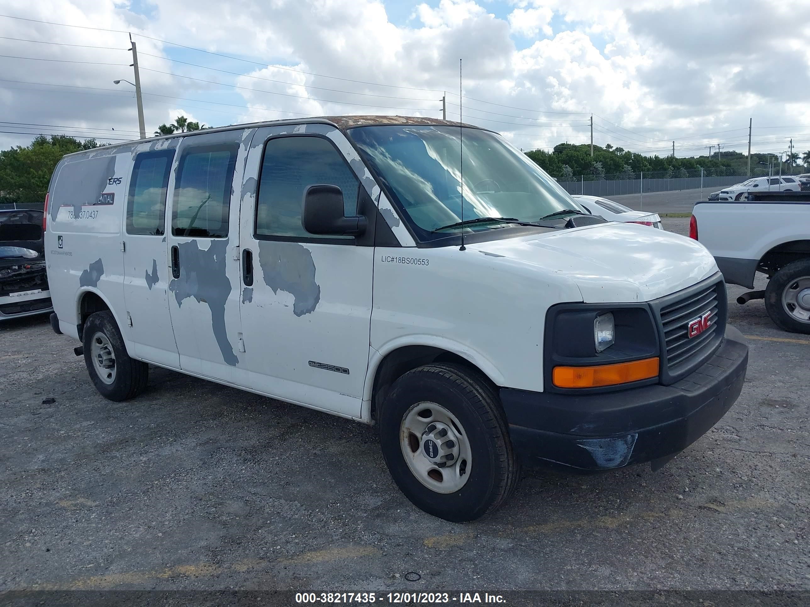 GMC SAVANA 2006 1gtgg25v961256859