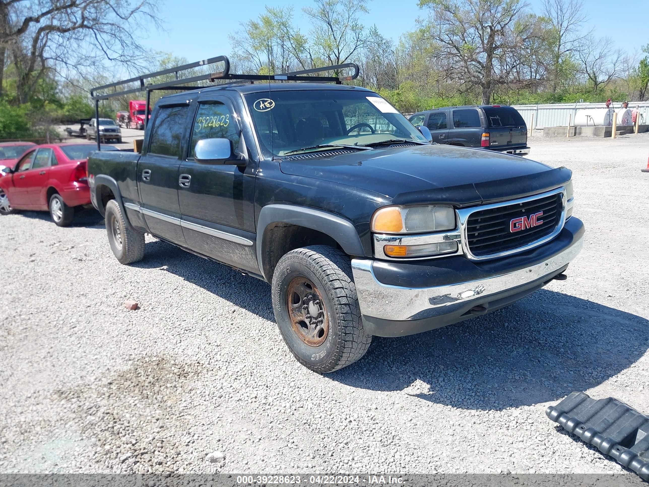 GMC SIERRA 2001 1gtgk13u31f147991