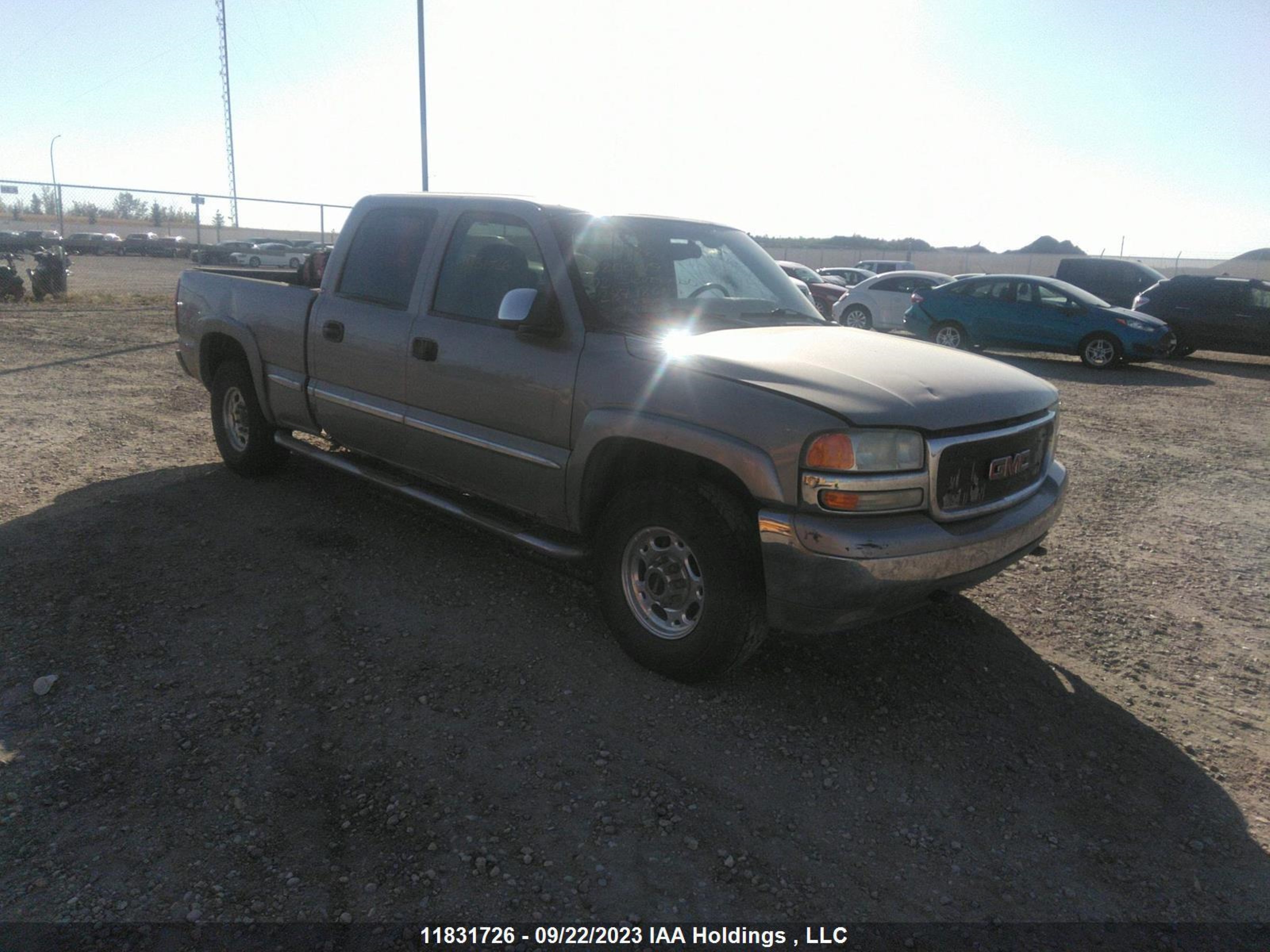 GMC SIERRA 2002 1gtgk13u32f200819