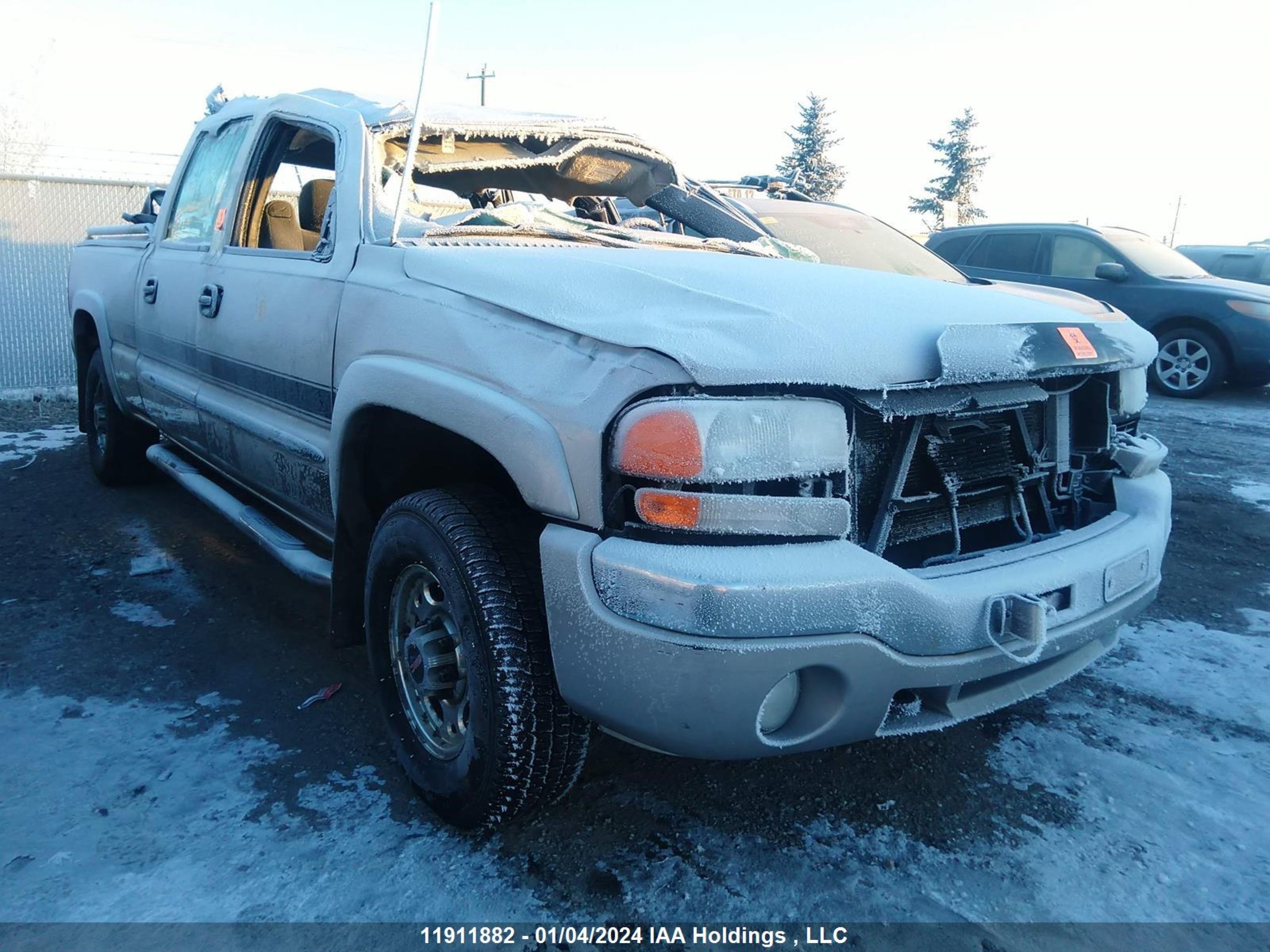 GMC SIERRA 2007 1gtgk13u57f169824