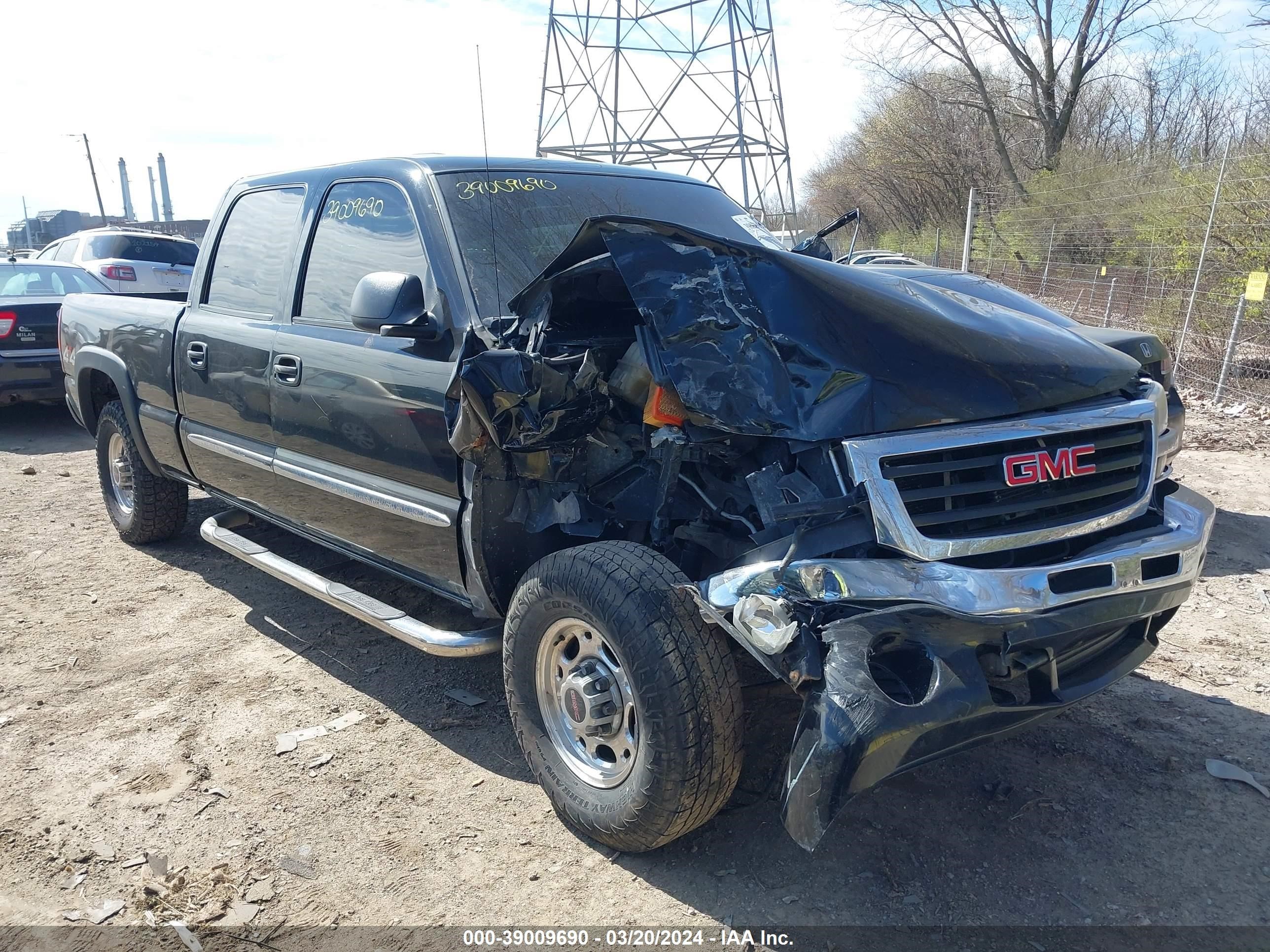 GMC SIERRA 2003 1gtgk13u83f154065