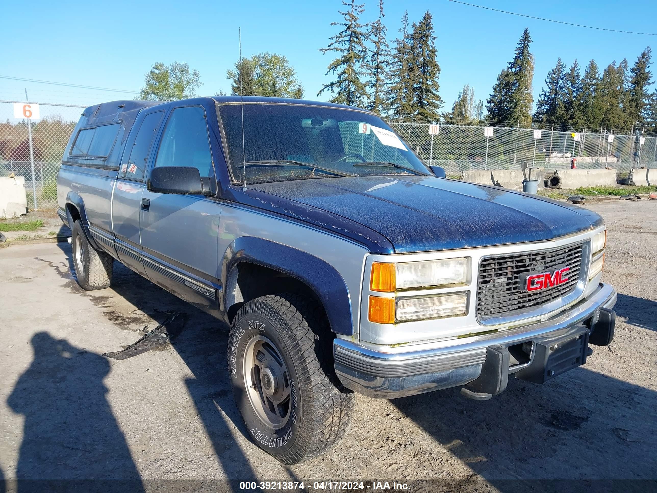 GMC SIERRA 1996 1gtgk29f8te505321