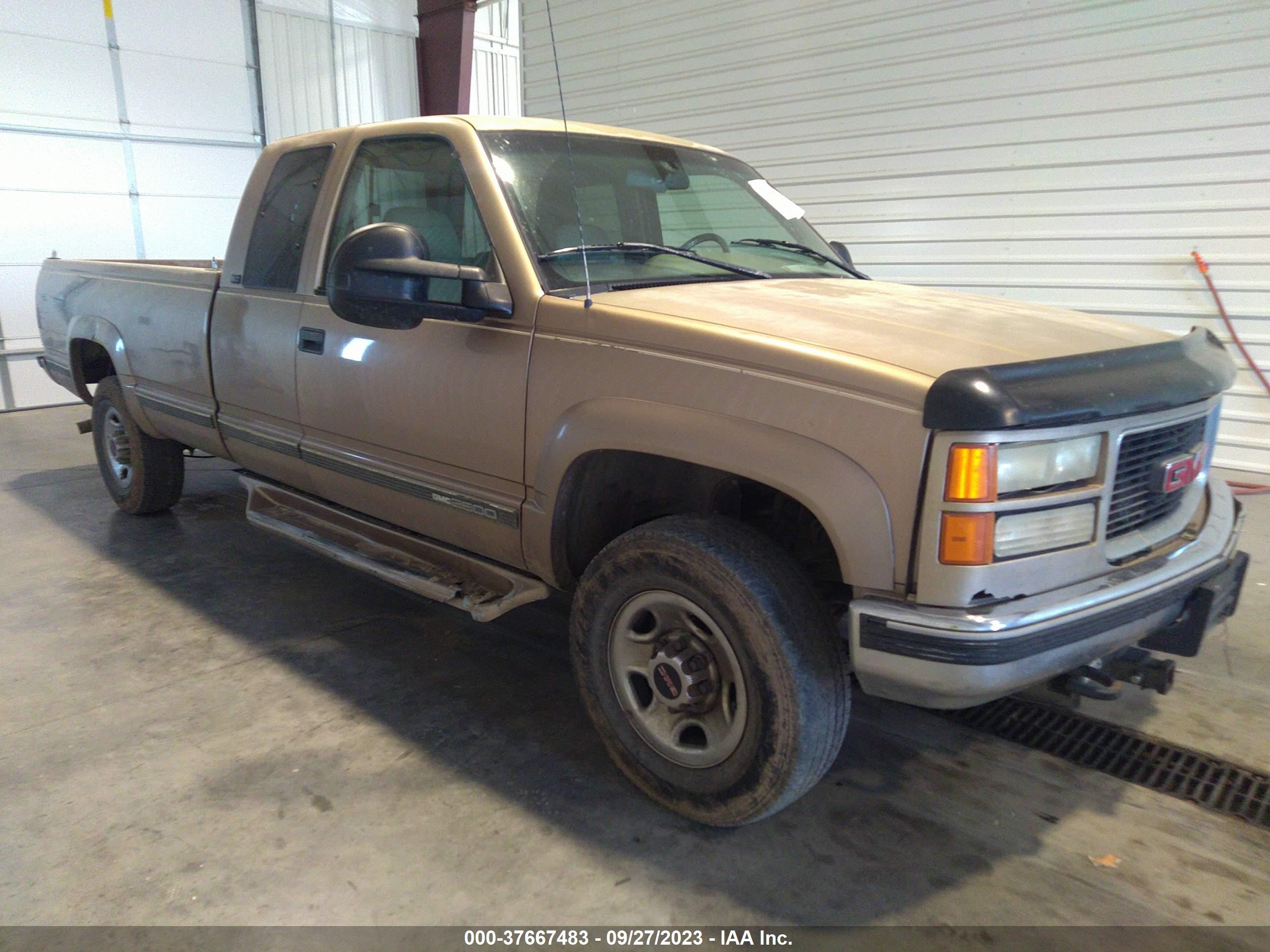 GMC SIERRA 1996 1gtgk29j0te553156