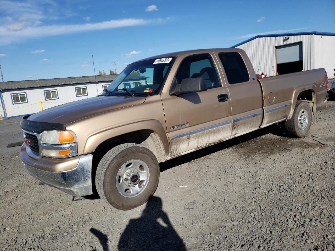 GMC SIERRA 2000 1gtgk29uxye286268