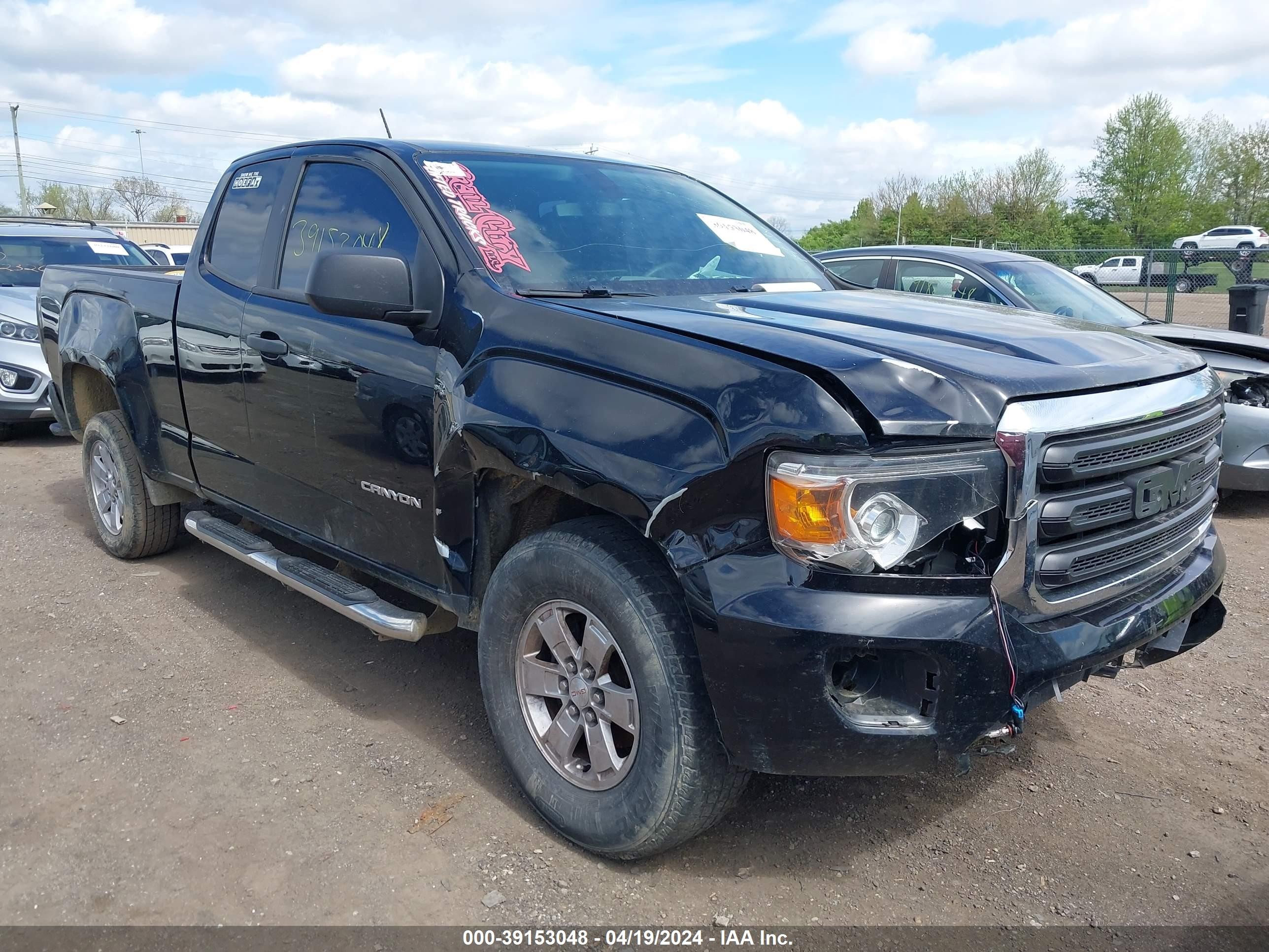 GMC CANYON 2016 1gth5aea2g1358295