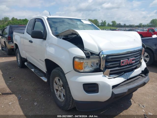 GMC CANYON 2016 1gth5bea9g1204592