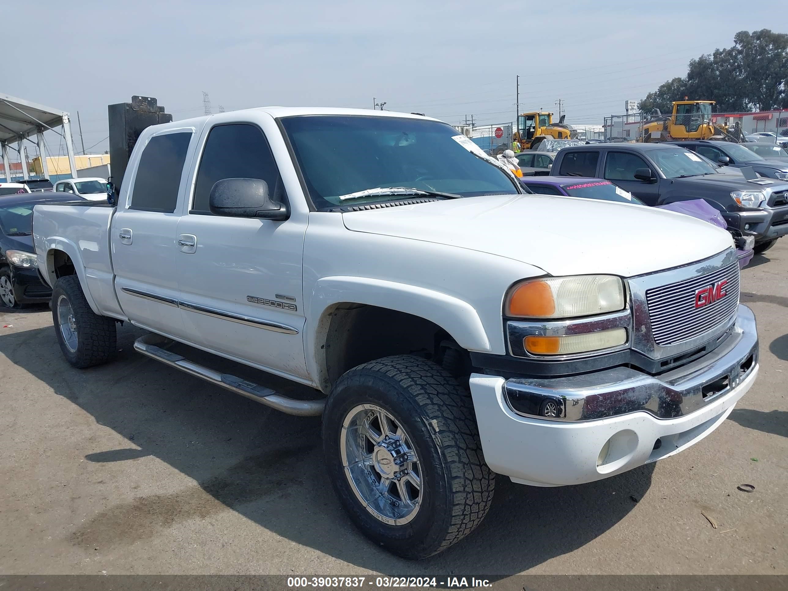 GMC SIERRA 2007 1gthc23d47f164637