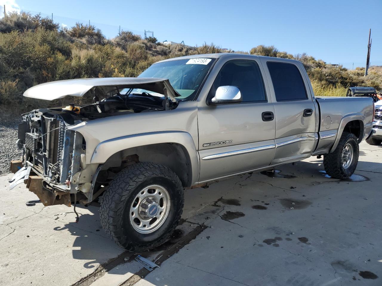 GMC SIERRA 2002 1gthc23g52f127051