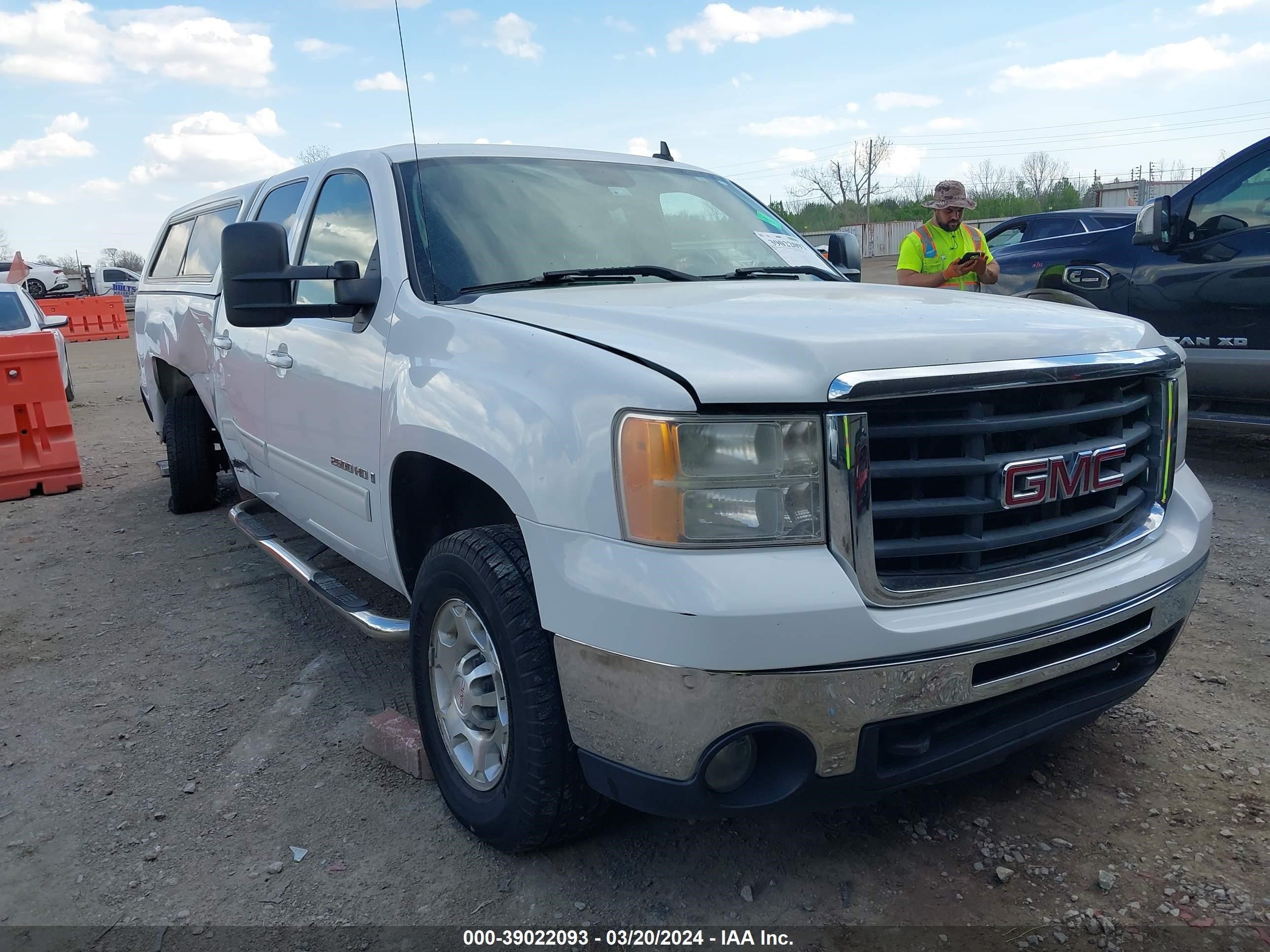 GMC SIERRA 2008 1gthc23k18f197370