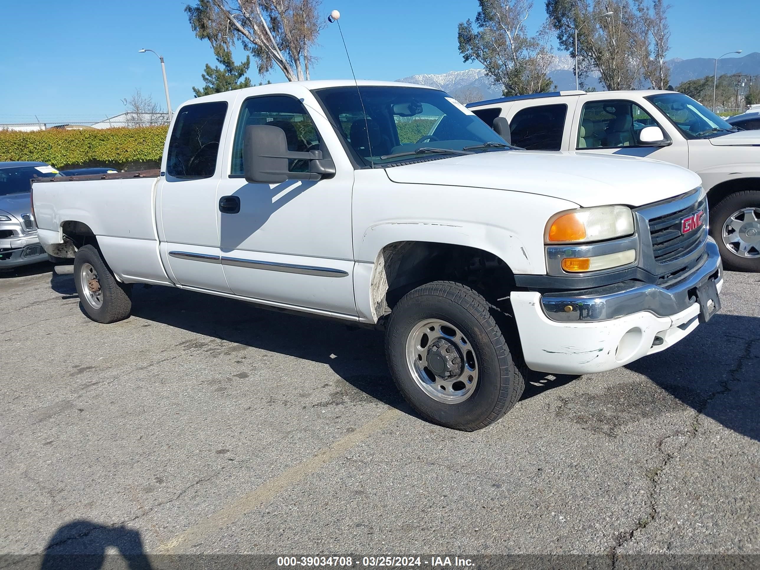 GMC SIERRA 2004 1gthc29294e366106