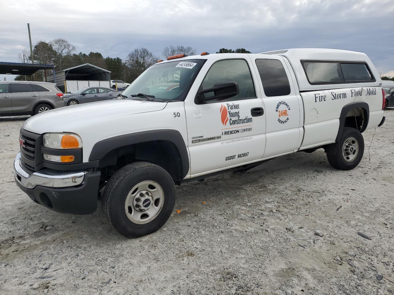 GMC SIERRA 2007 1gthc29d67e183266