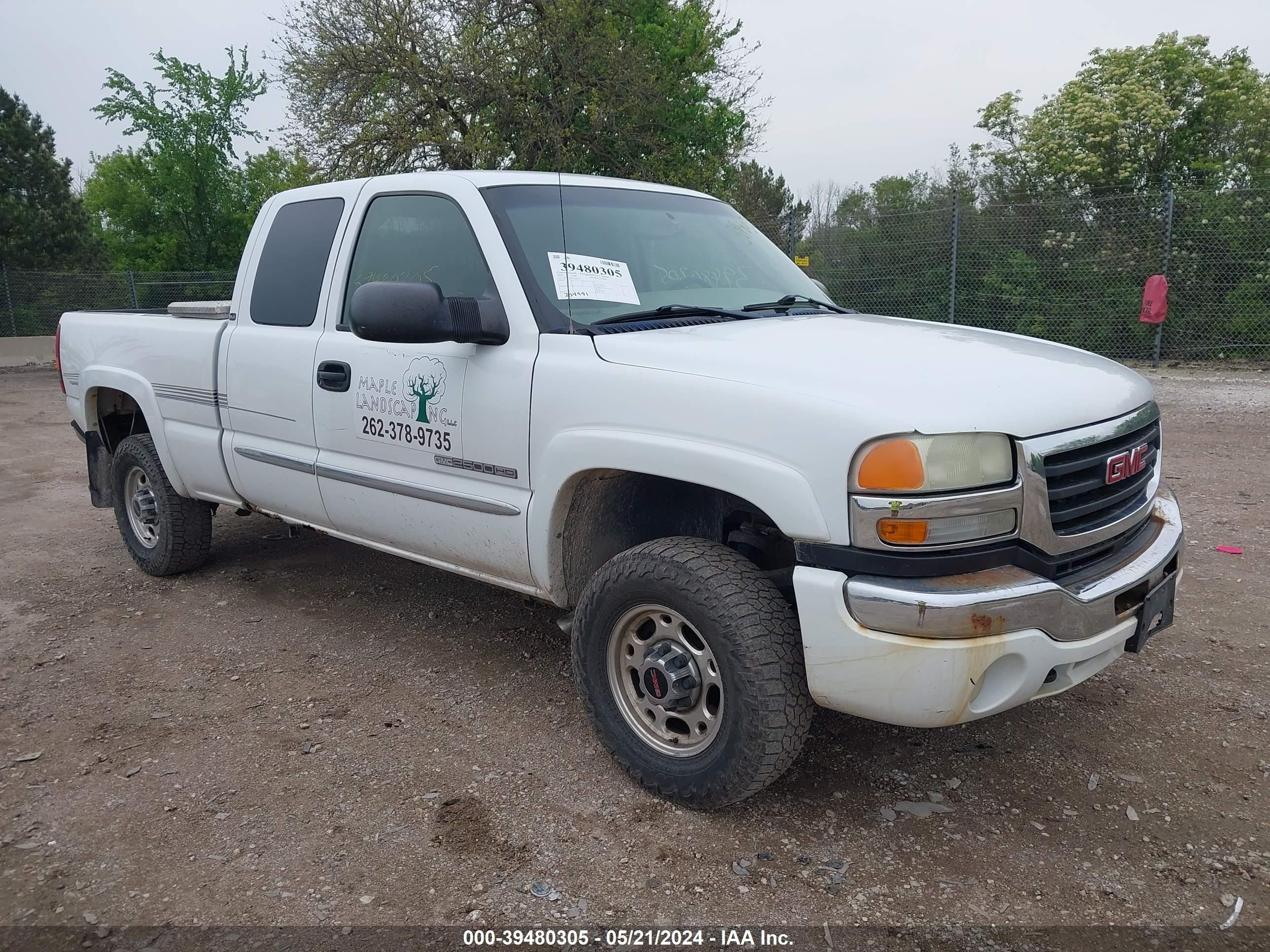 GMC SIERRA 2003 1gthc29g83e308157