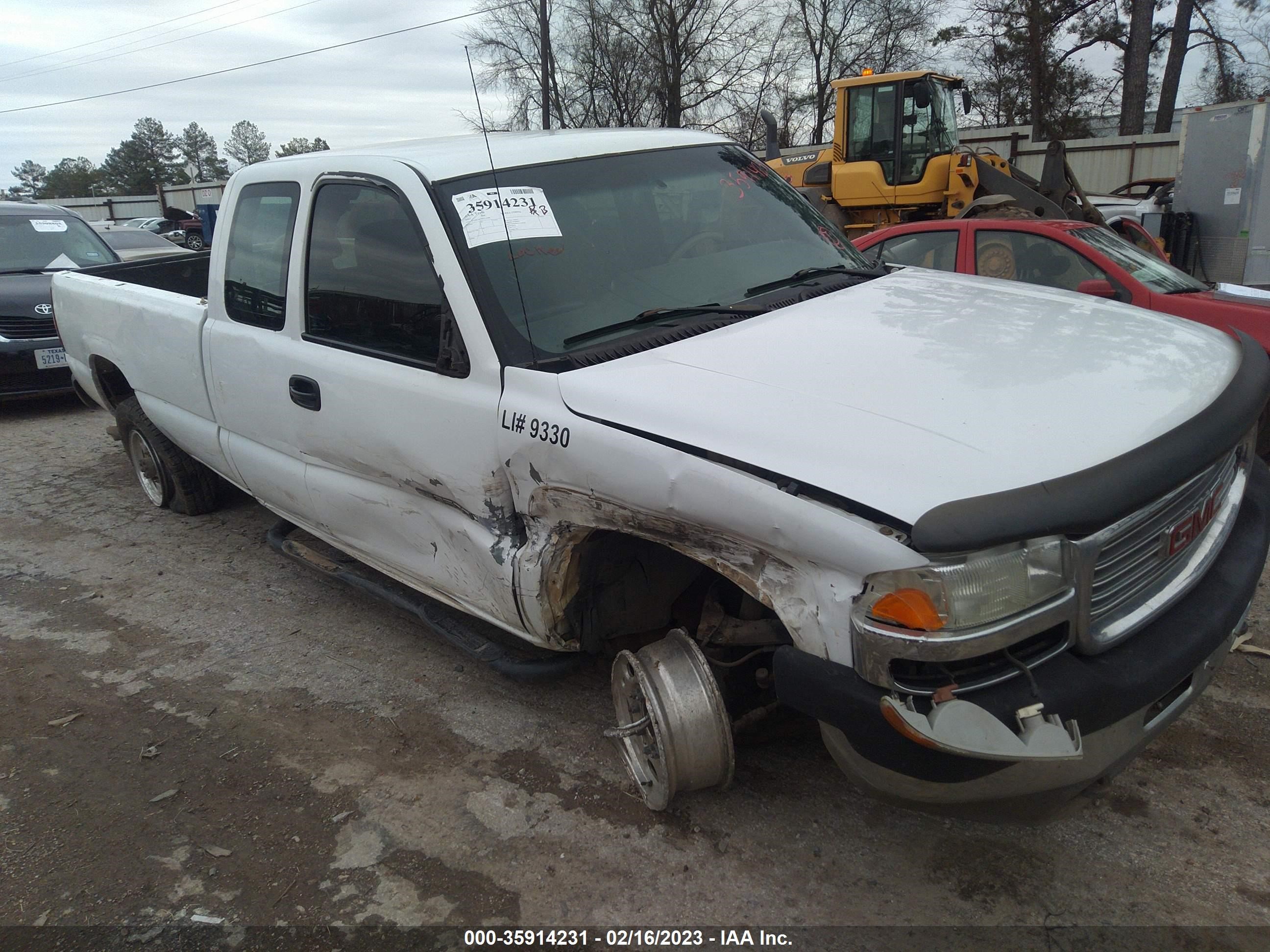 GMC SIERRA 2002 1gthc29u12e212486