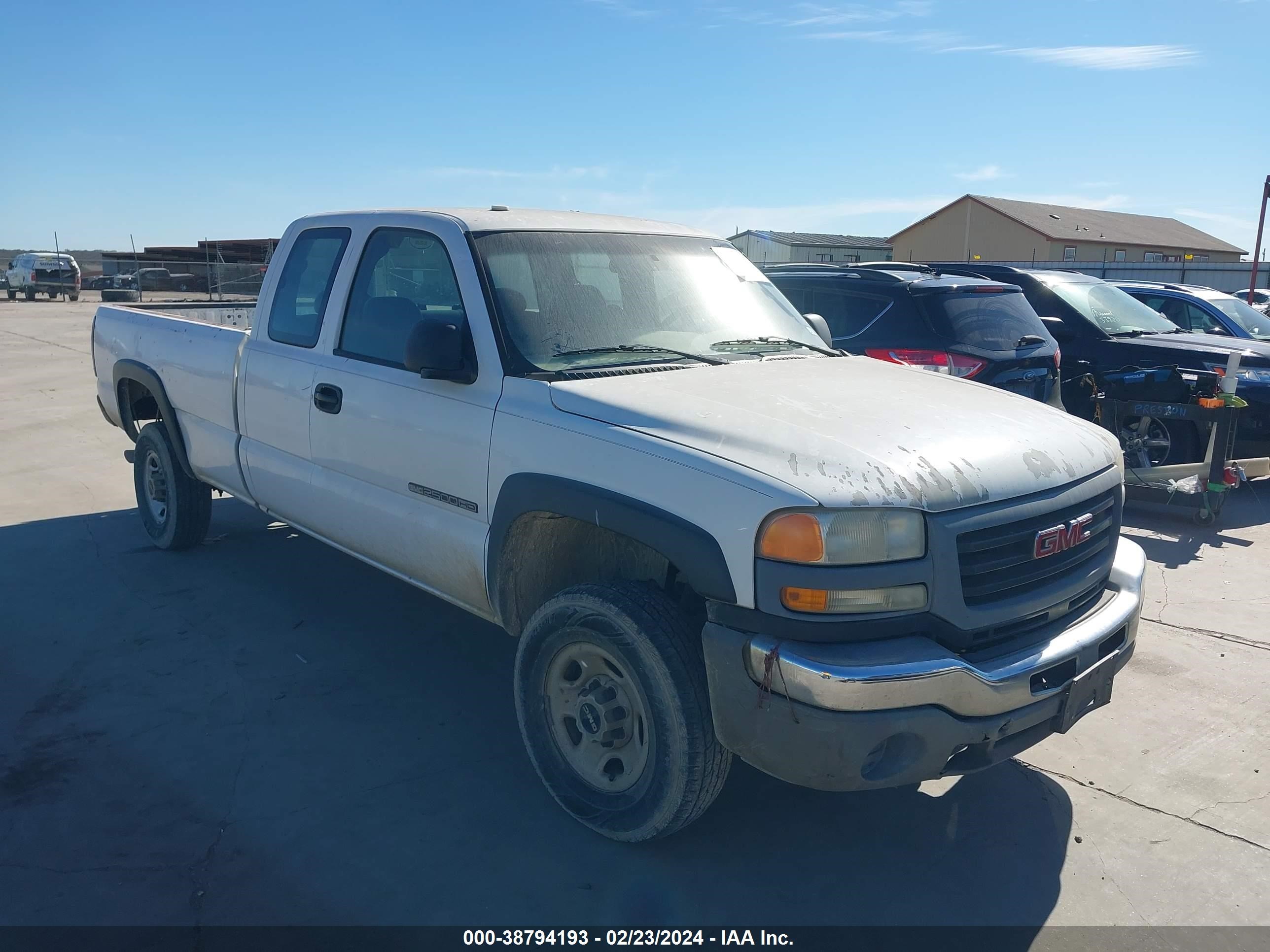 GMC SIERRA 2006 1gthc29u56e238983