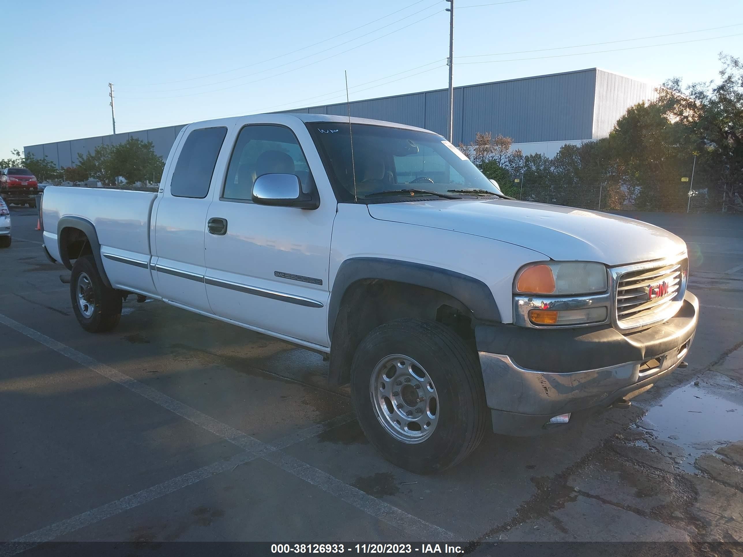 GMC SIERRA 2001 1gthc29ux1e228104