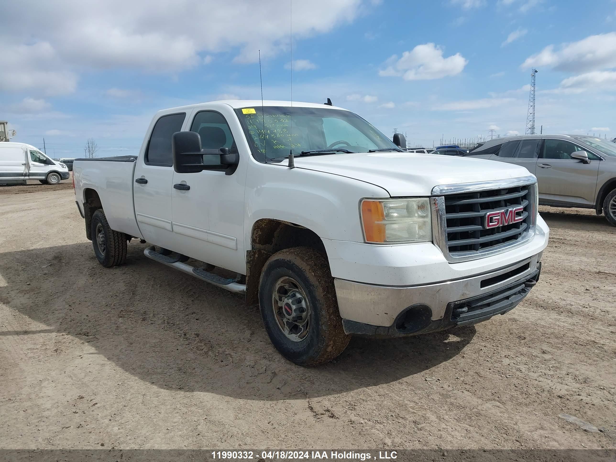 GMC SIERRA 2009 1gthc73k49f144788