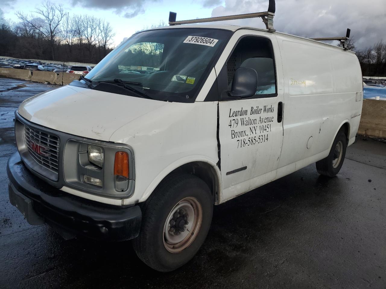 GMC SAVANA 2002 1gthg35r521203986